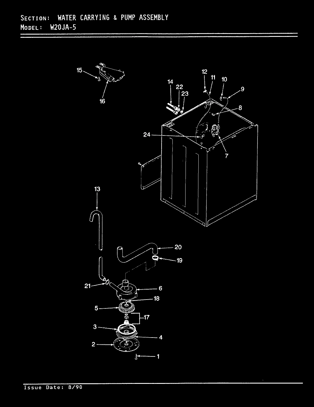 12 - WATER CARRYING (W20JA5)(REV. A-D)