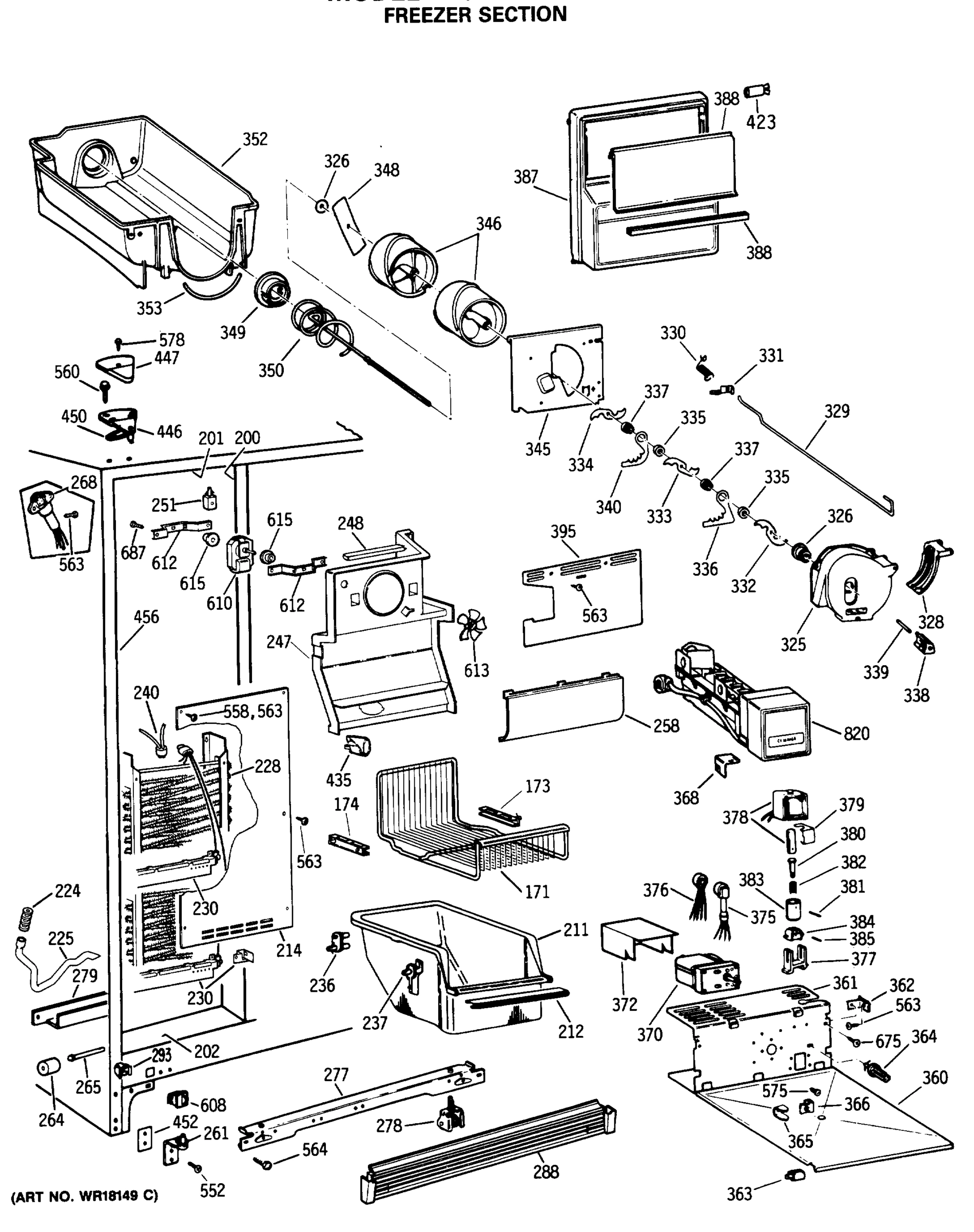 FREEZER SECTION