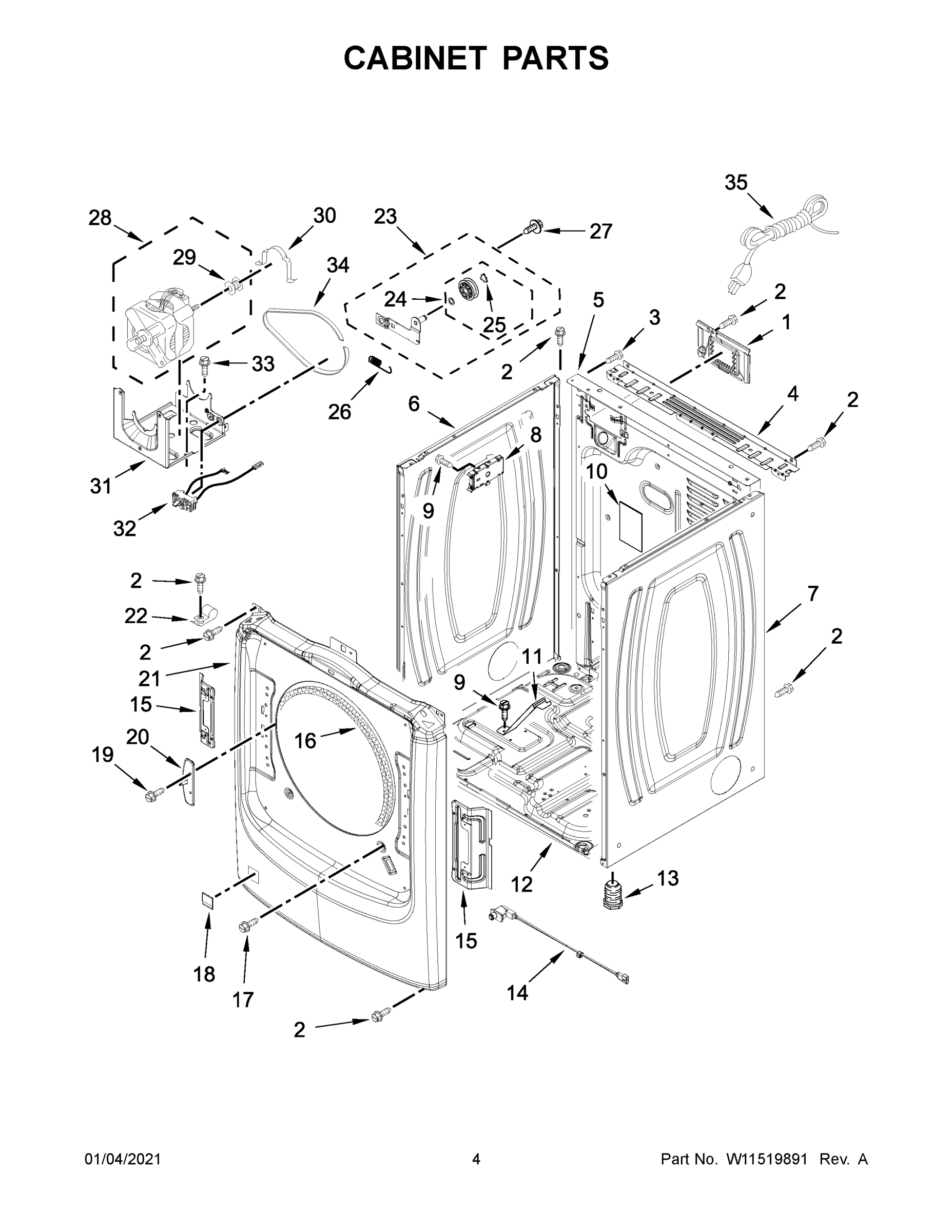03 - CABINET PARTS