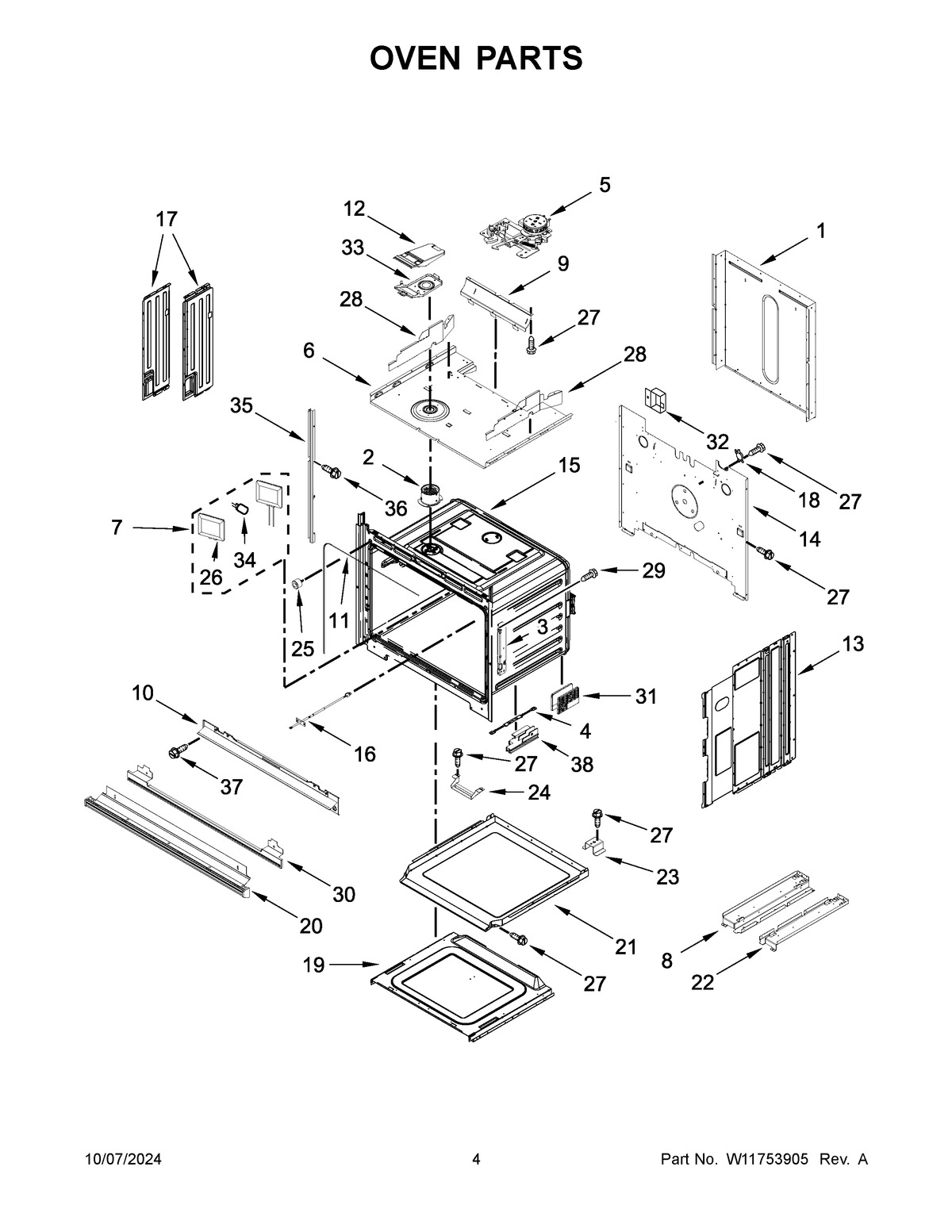 03 - OVEN PARTS