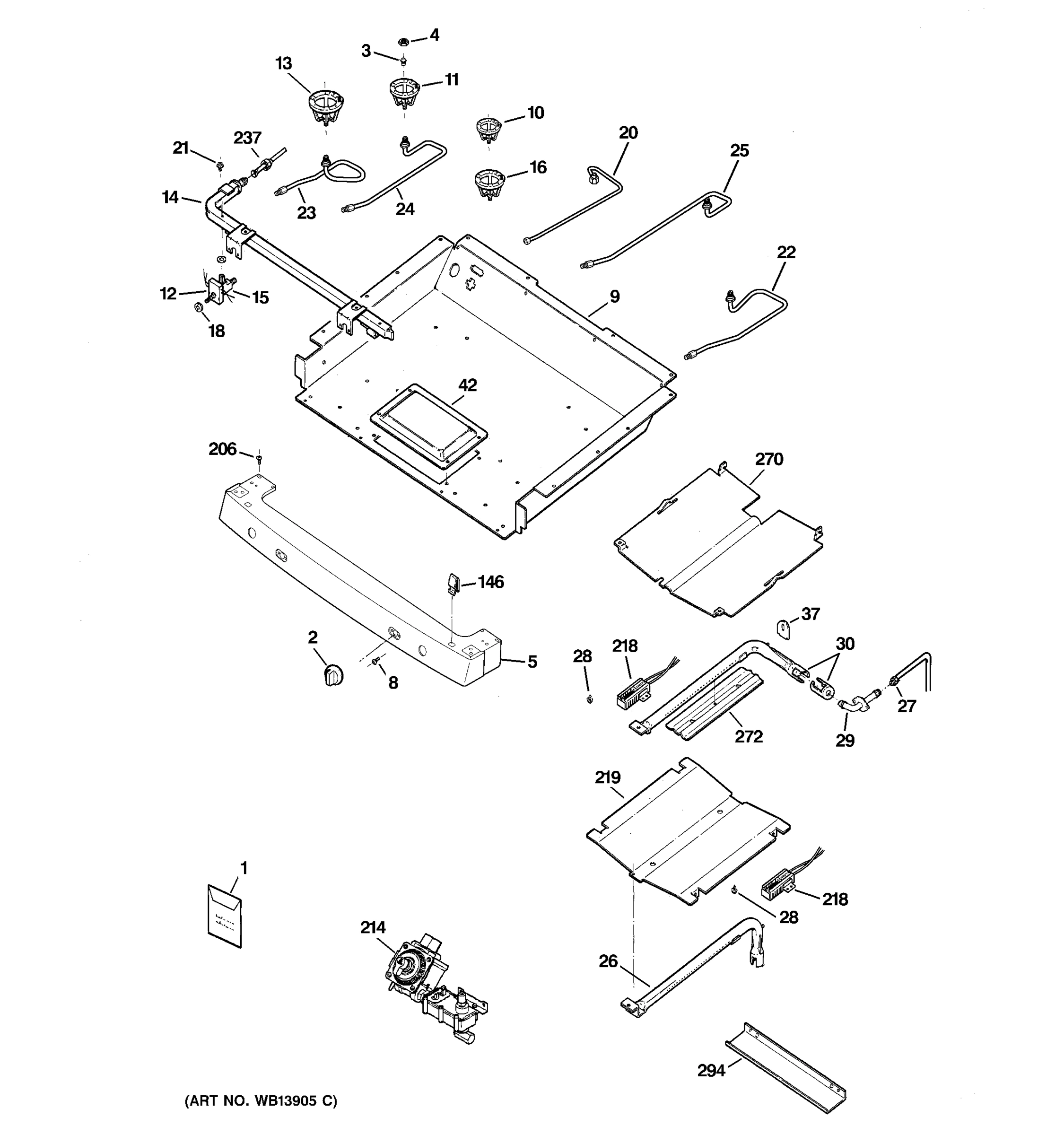 GAS & BURNER PARTS