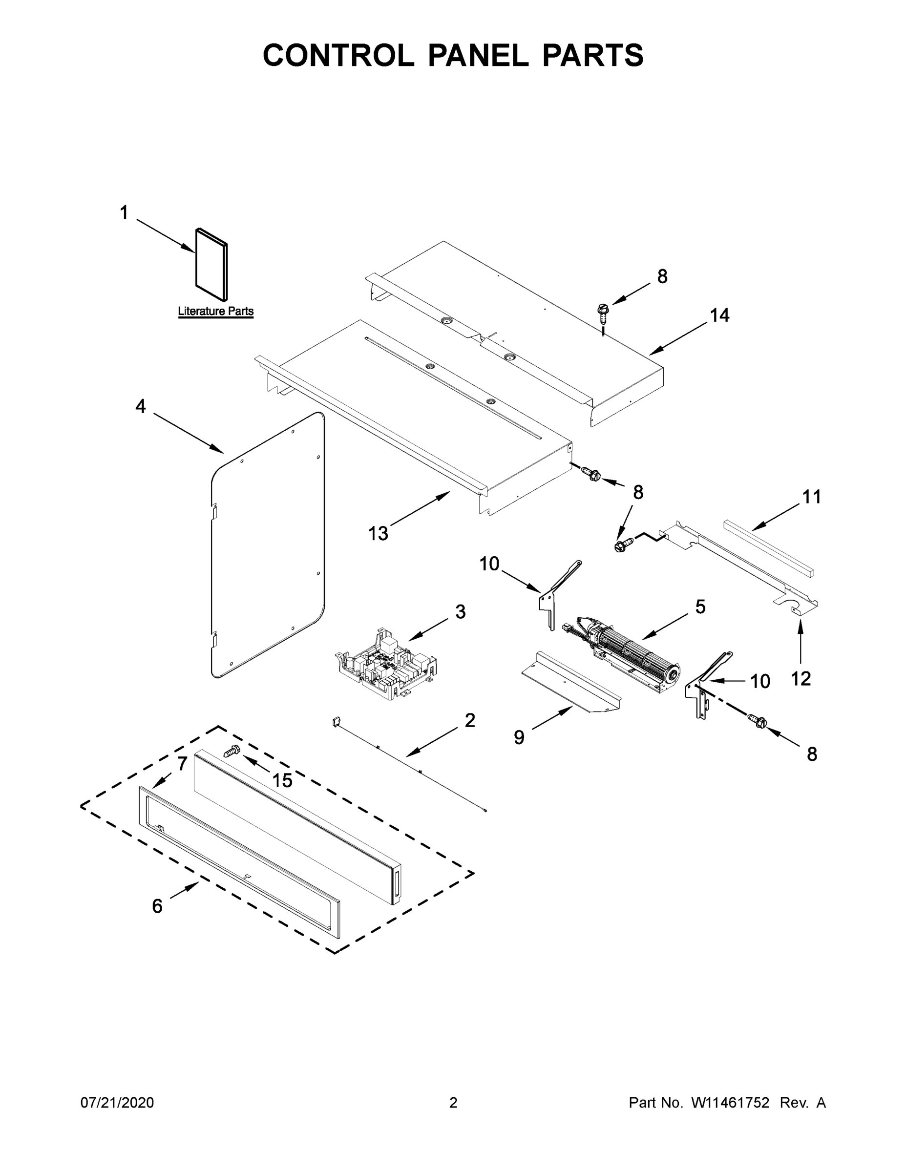 02 - CONTROL PANEL PARTS