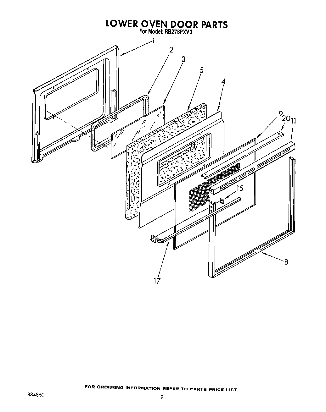 06 - LOWER OVEN DOOR