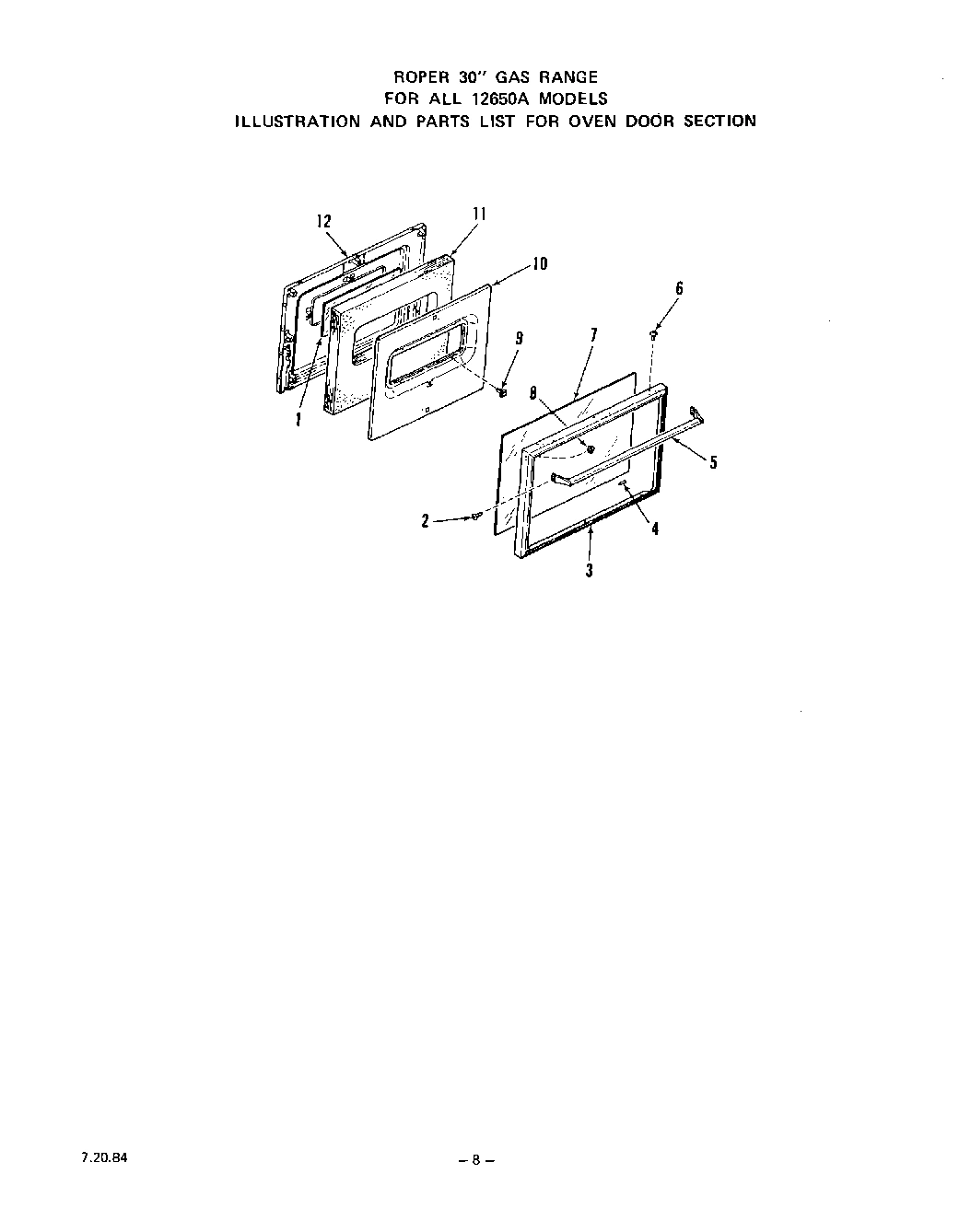 06 - OVEN DOOR