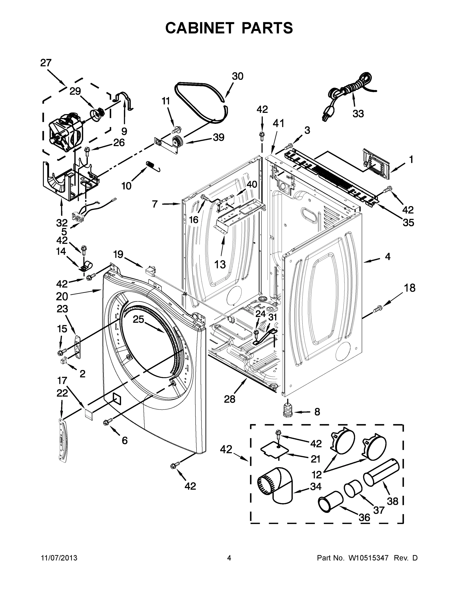 03 - CABINET PARTS