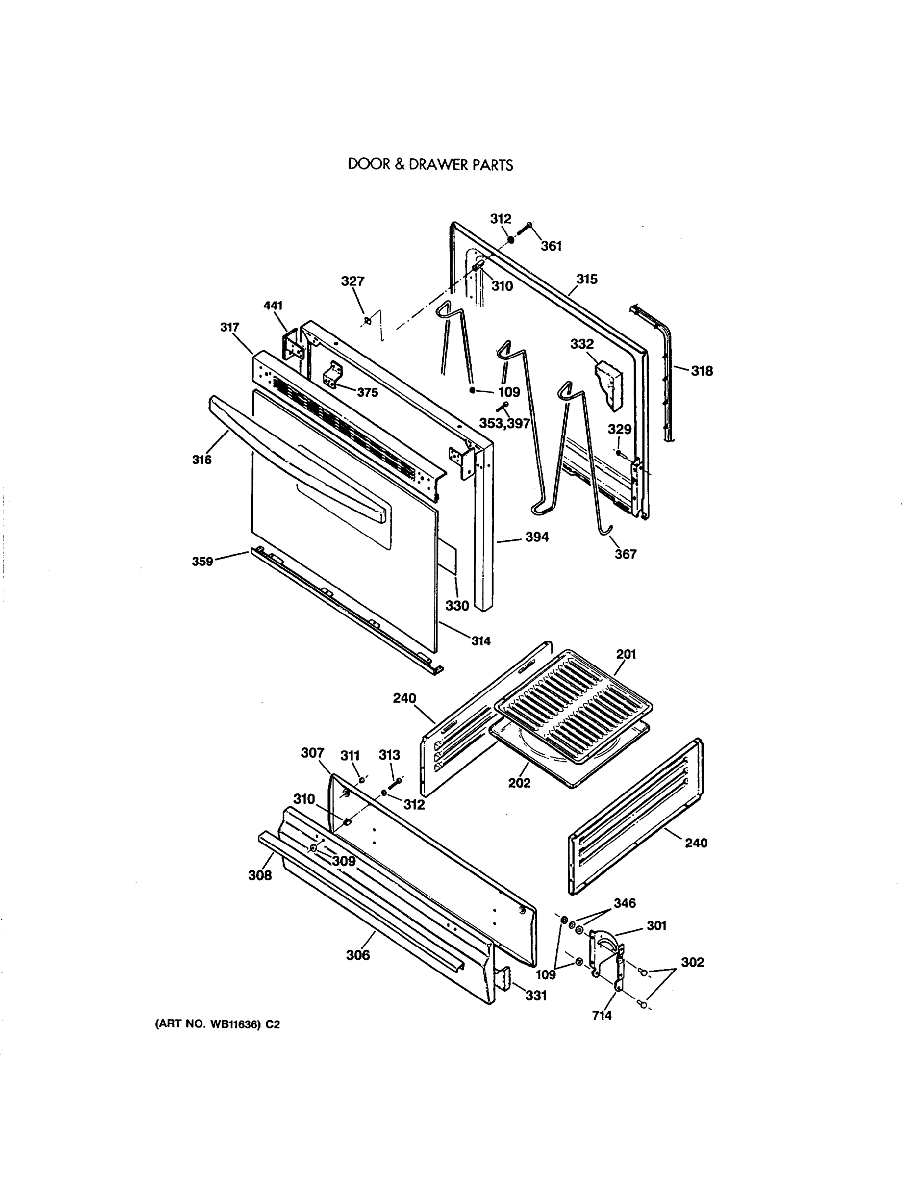 DOOR & DRAWER PARTS