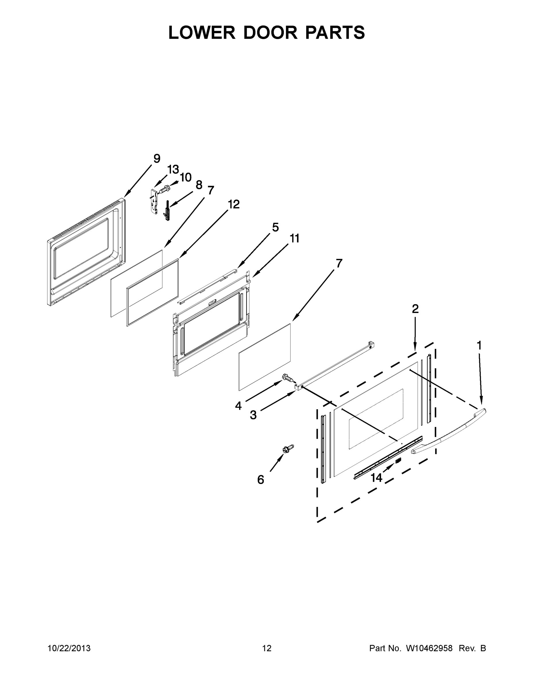 07 - LOWER DOOR PARTS
