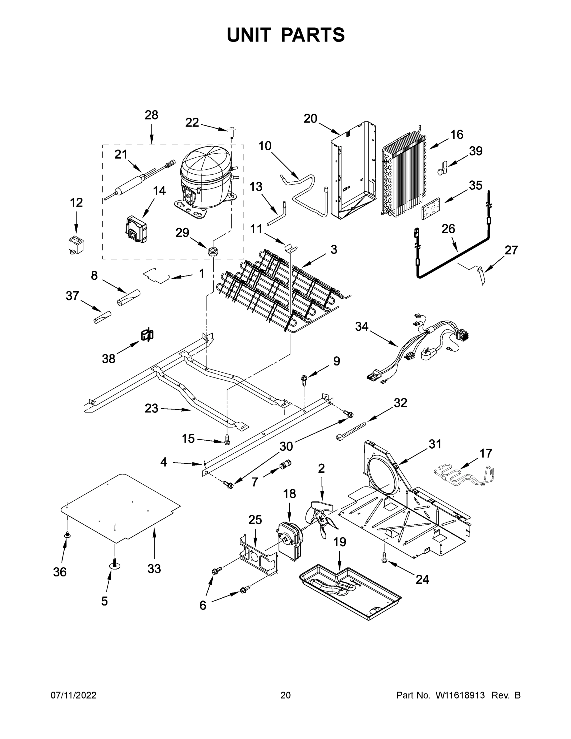 11 - UNIT PARTS
