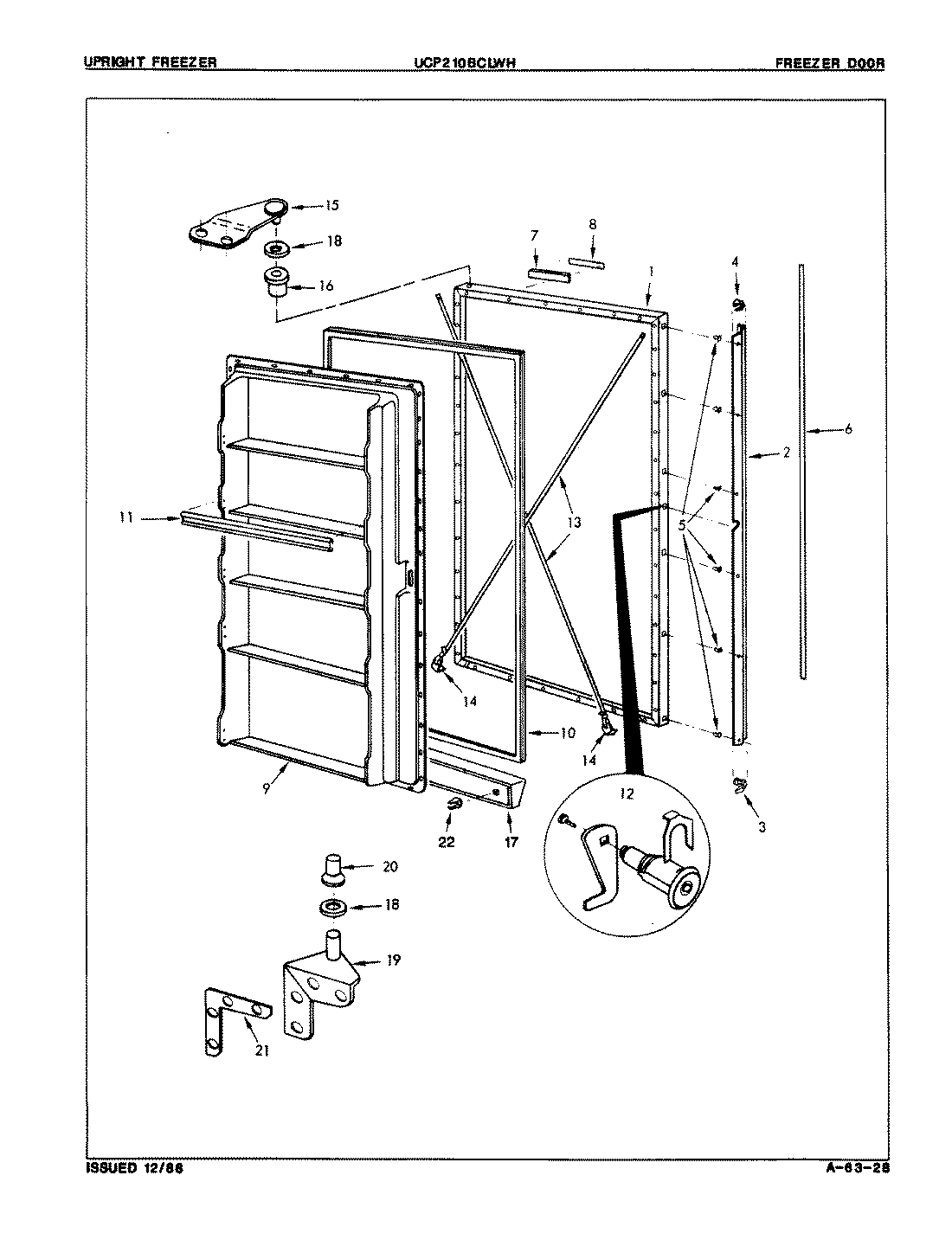 02 - FREEZER DOOR