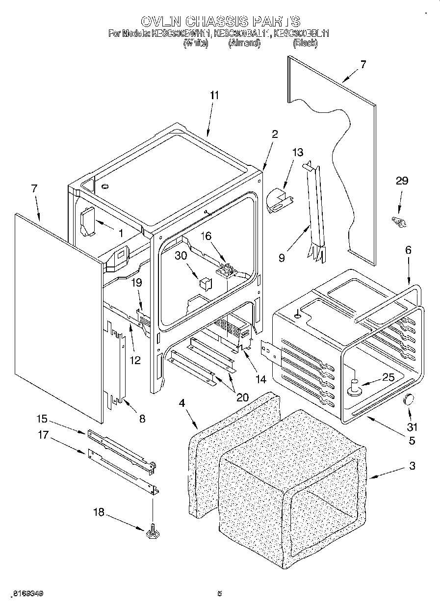 04 - OVEN CHASSIS