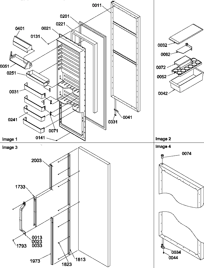 10 - REF DOOR AND ACCESSORIES
