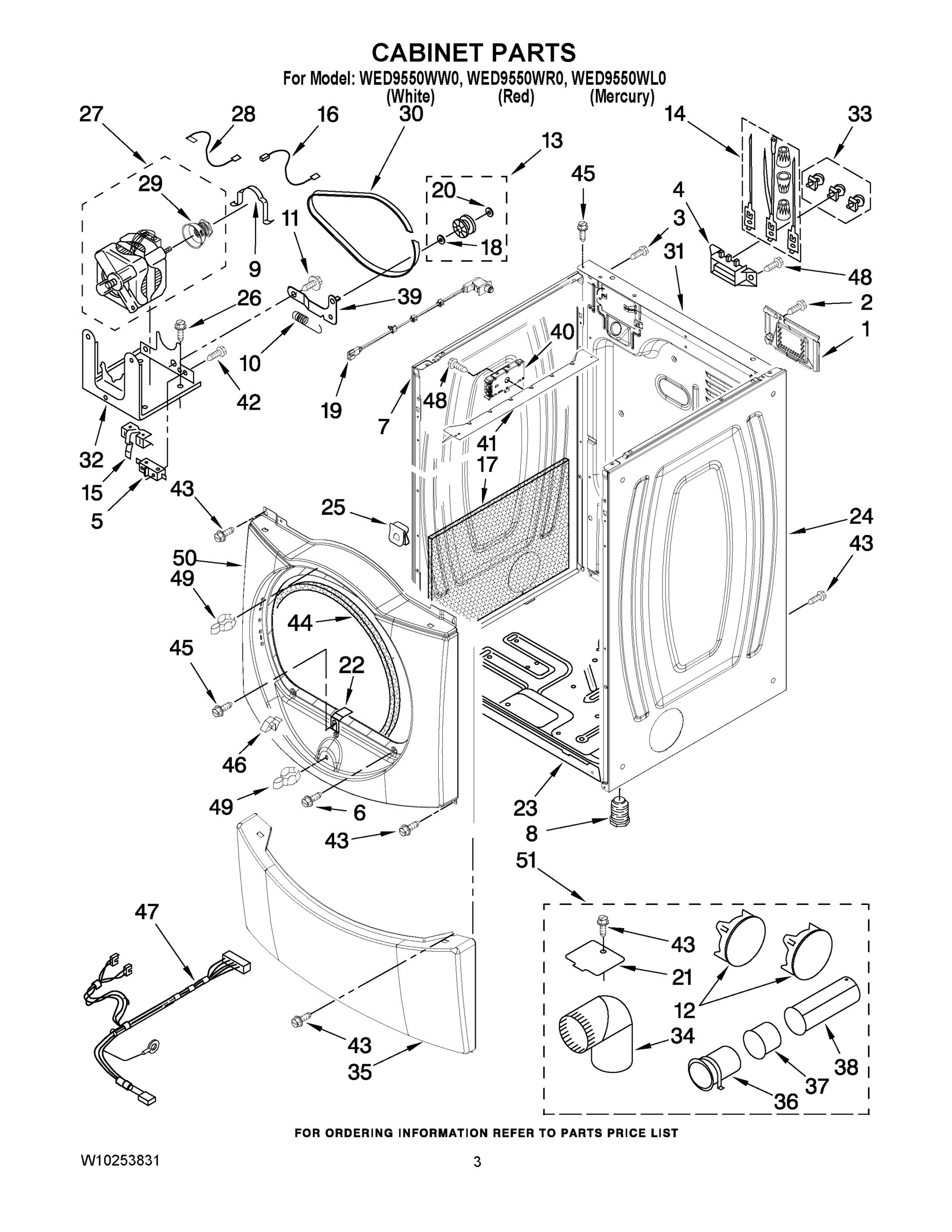 02 - CABINET PARTS