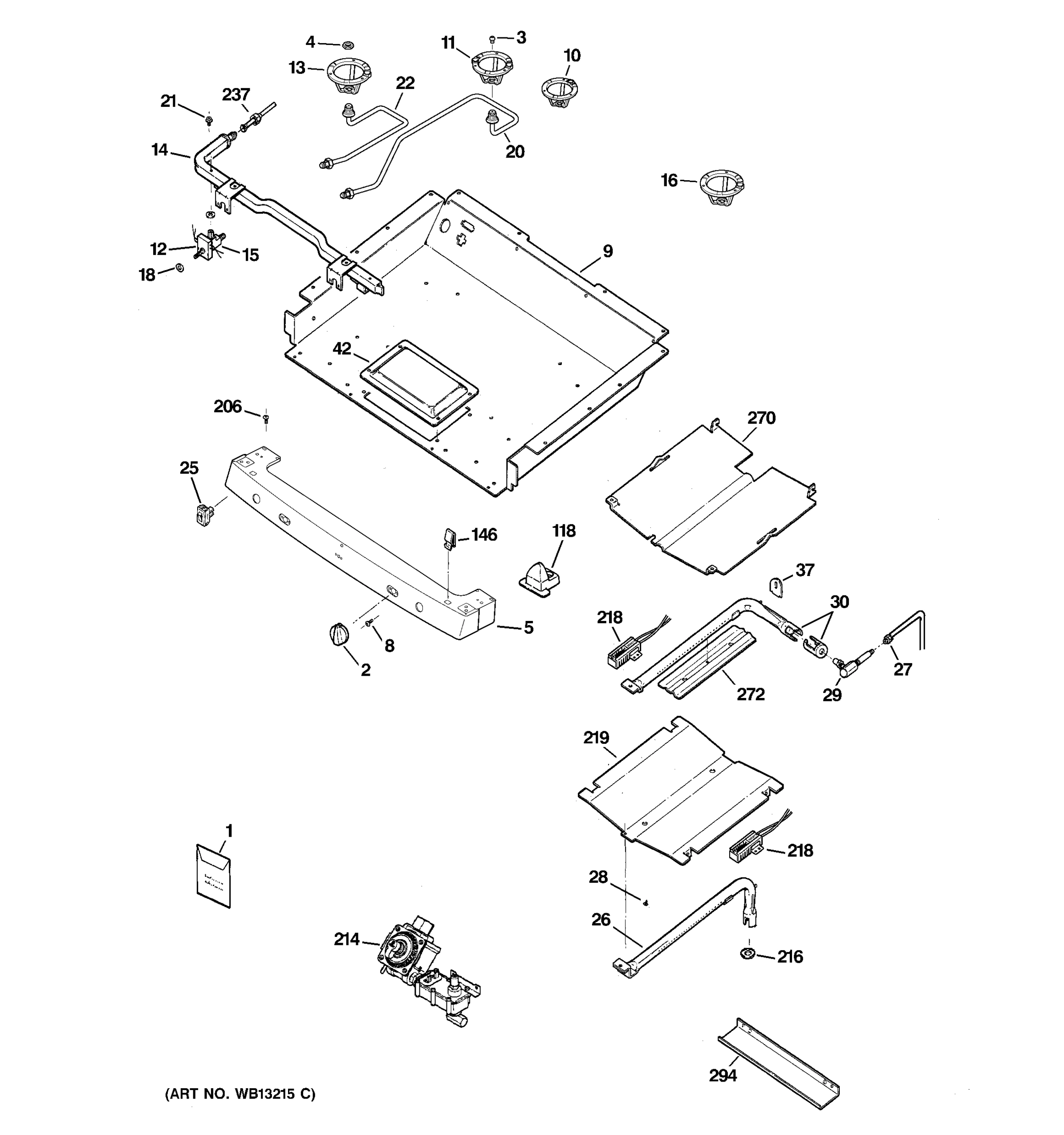GAS & BURNER PARTS