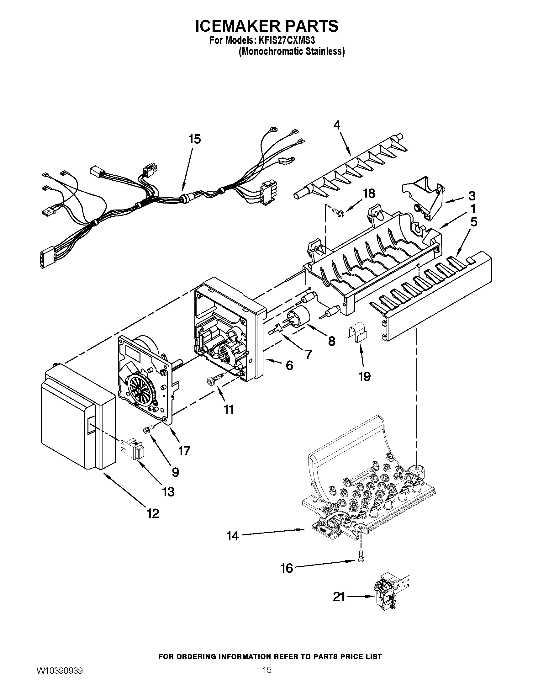 08 - ICEMAKER PARTS
