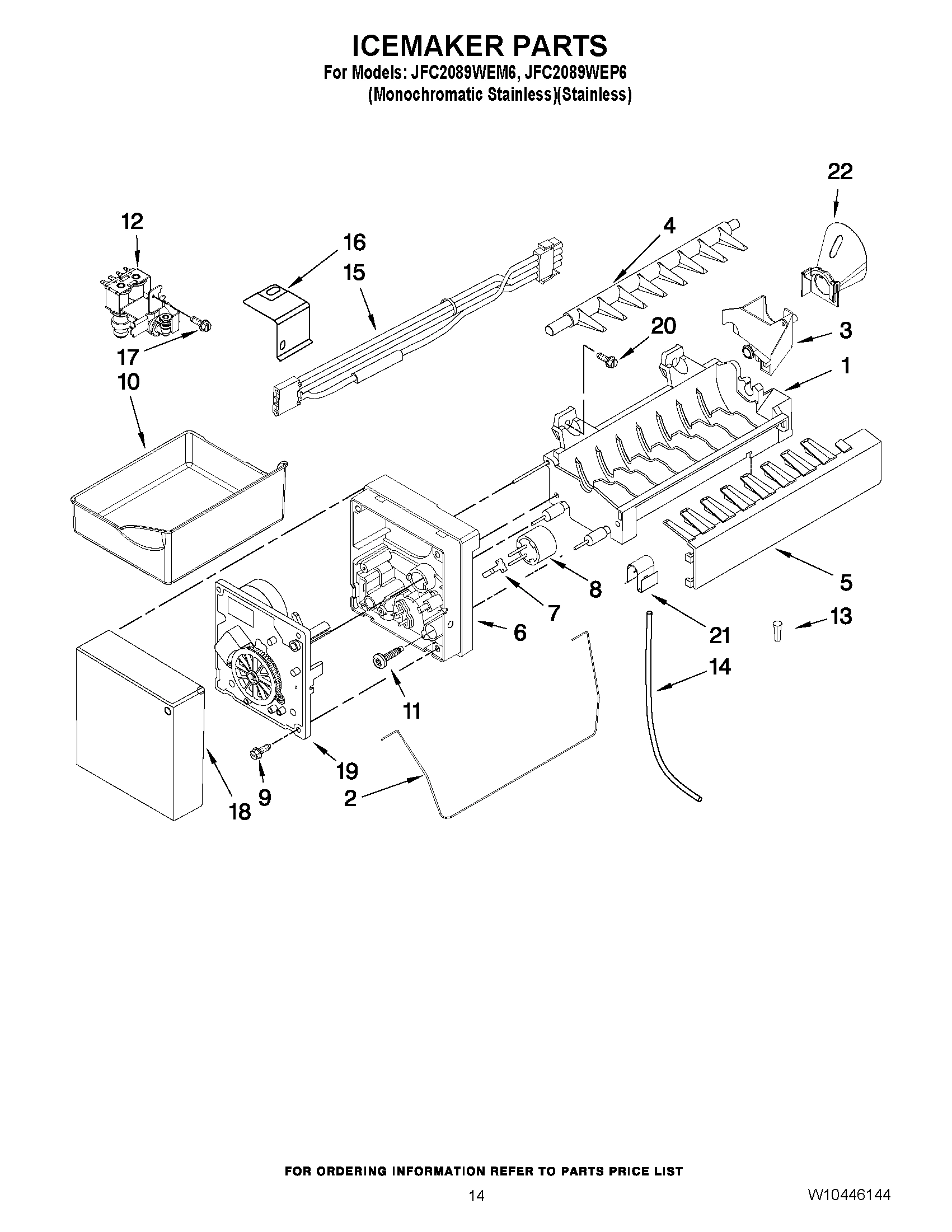 08 - ICEMAKER PARTS