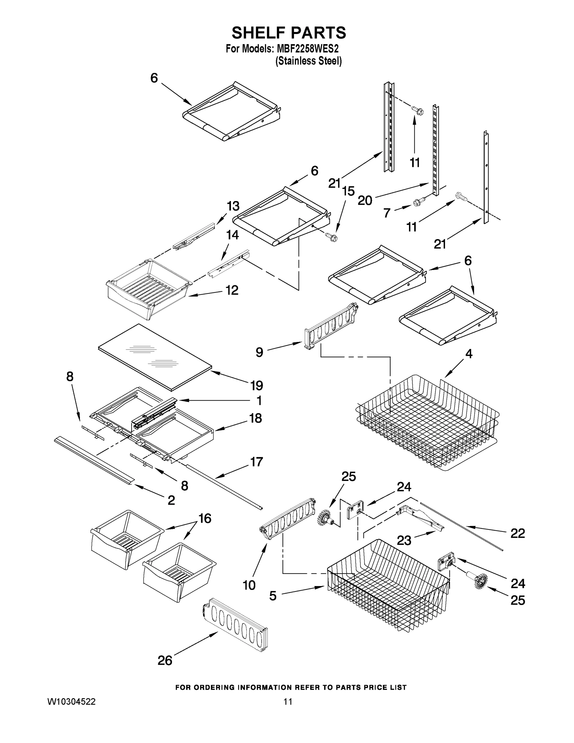 07 - SHELF PARTS