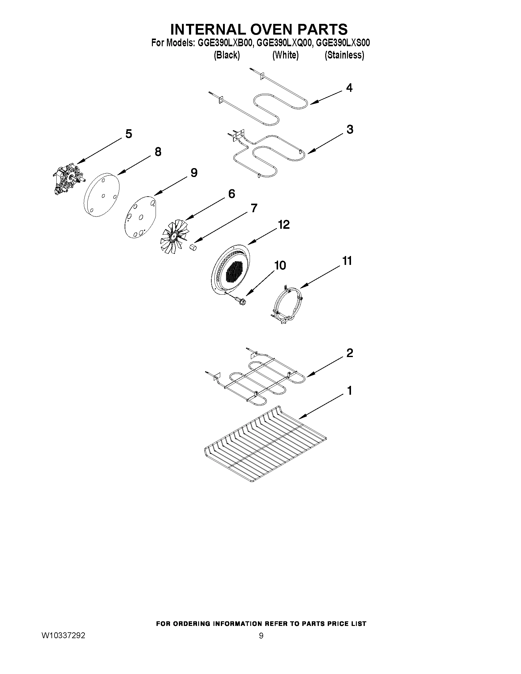 06 - INTERNAL OVEN PARTS