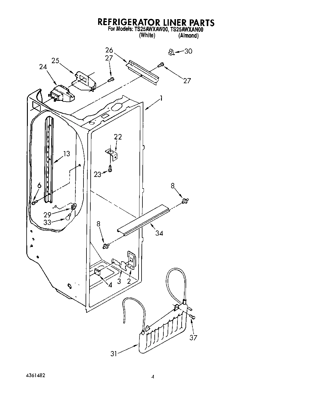 02 - REFRIGERATOR LINER
