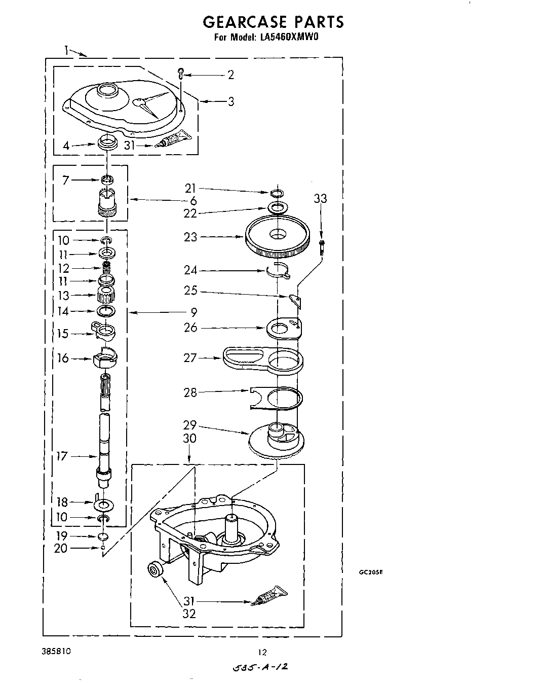 10 - GEARCASE