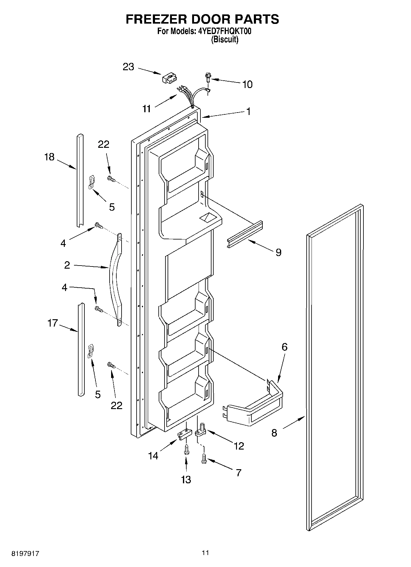 07 - FREEZER DOOR