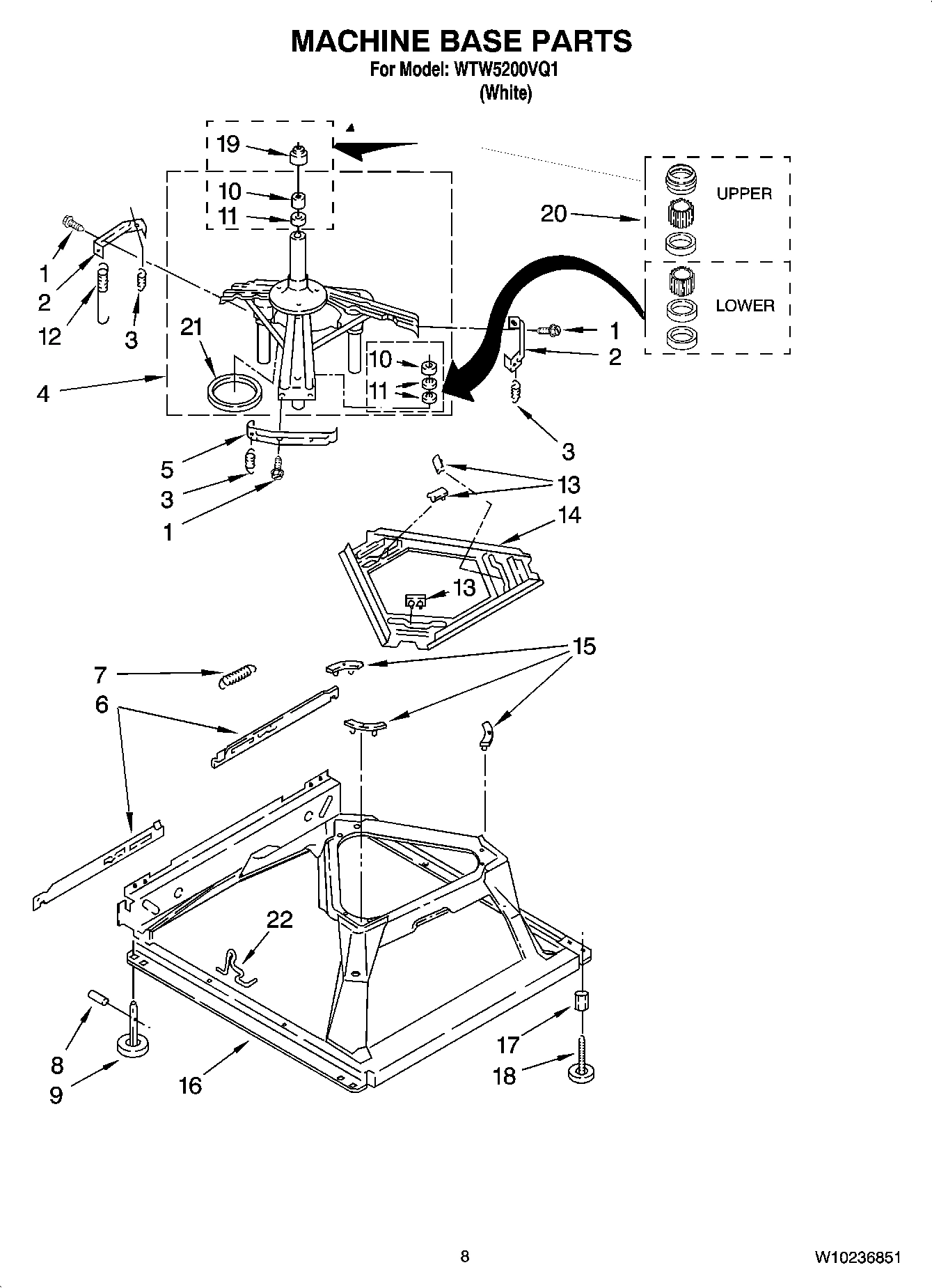 05 - MACHINE BASE PARTS