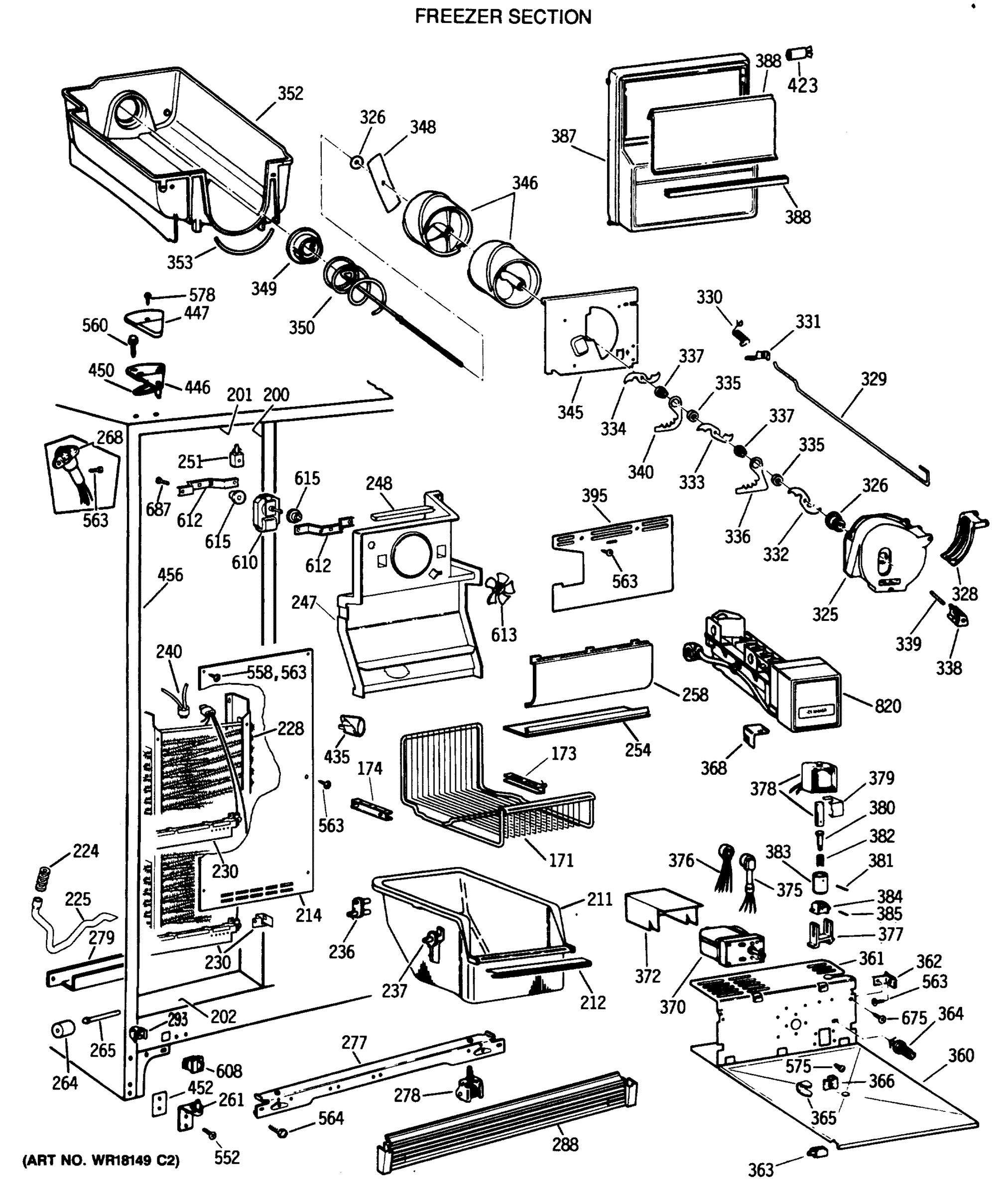 FREEZER SECTION
