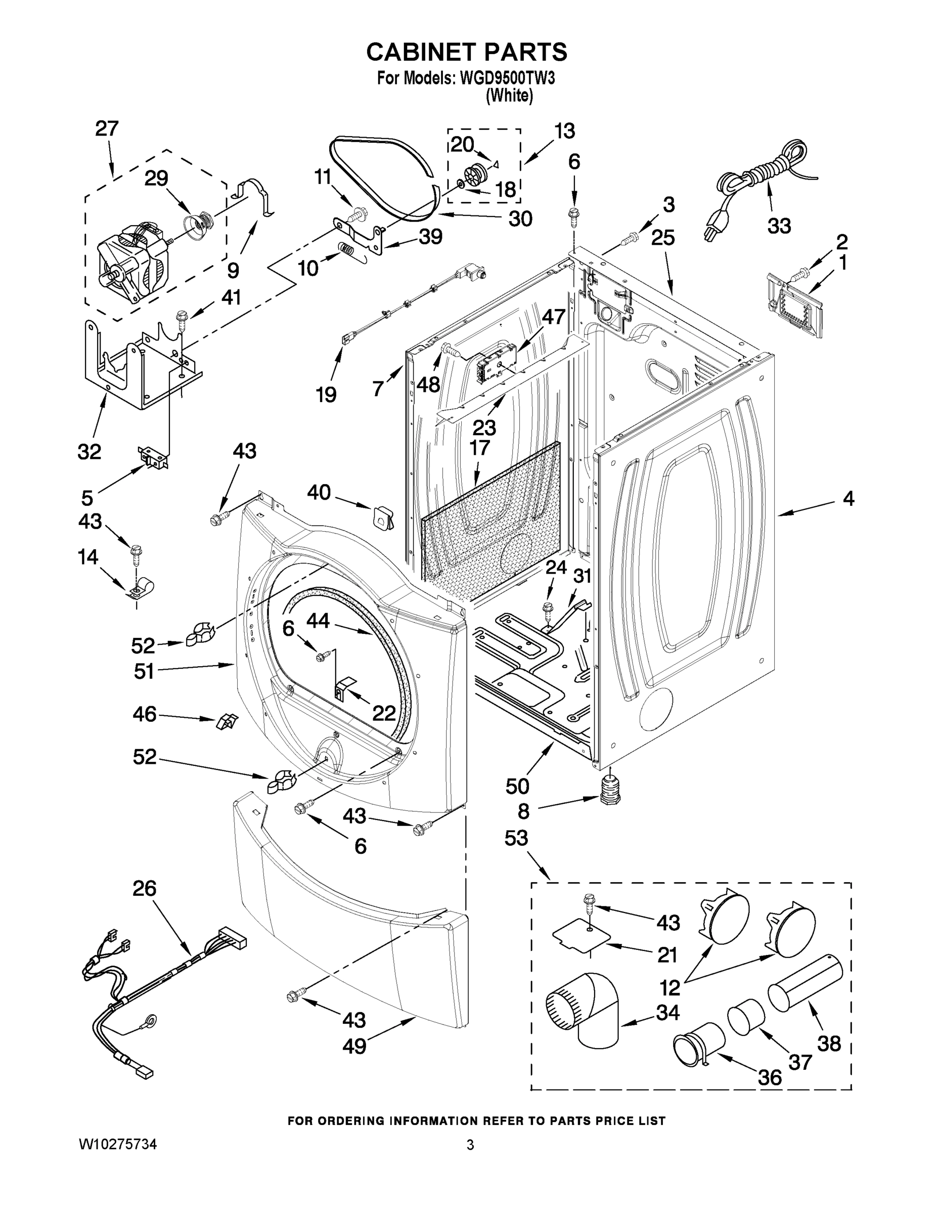 02 - CABINET PARTS