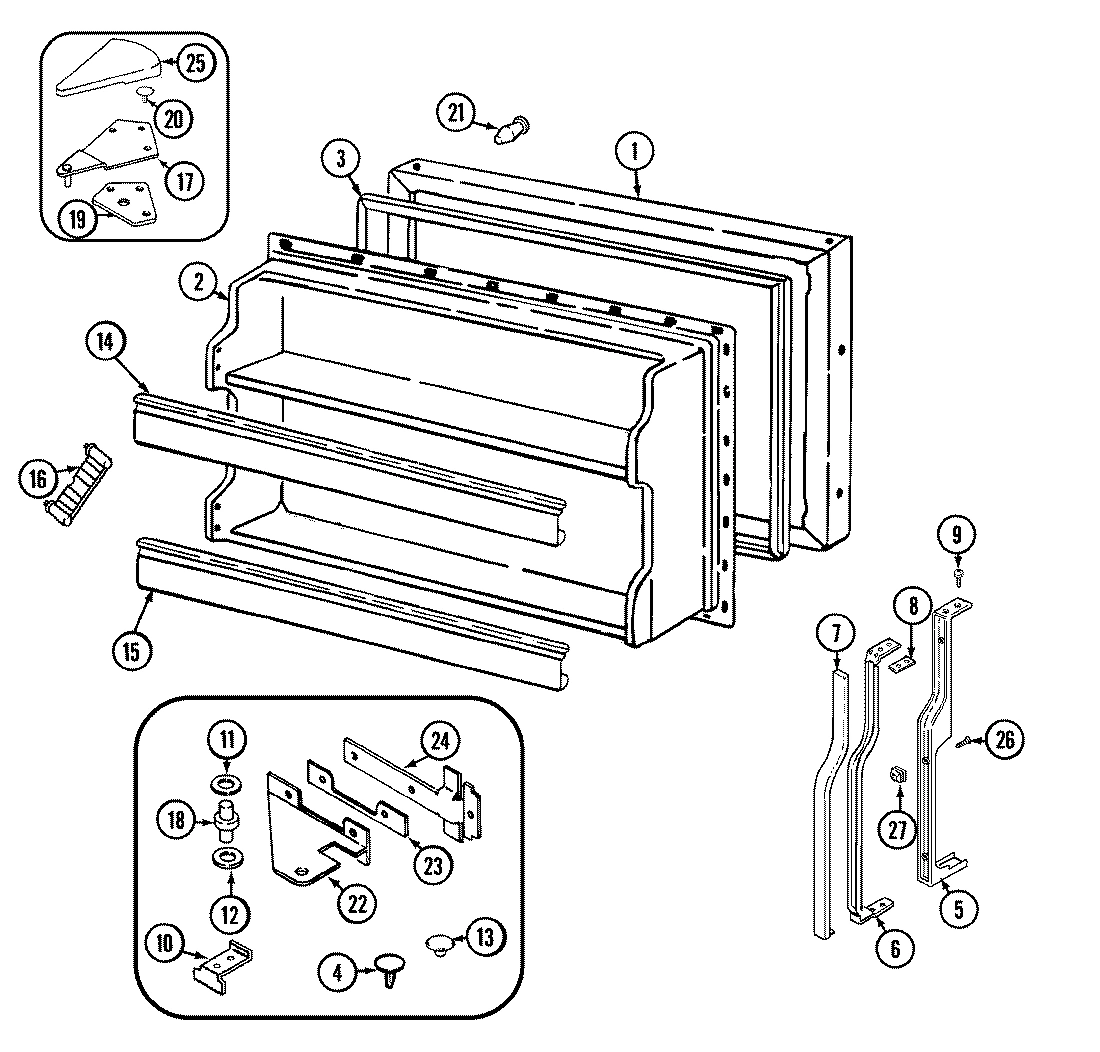 03 - FREEZER DOOR