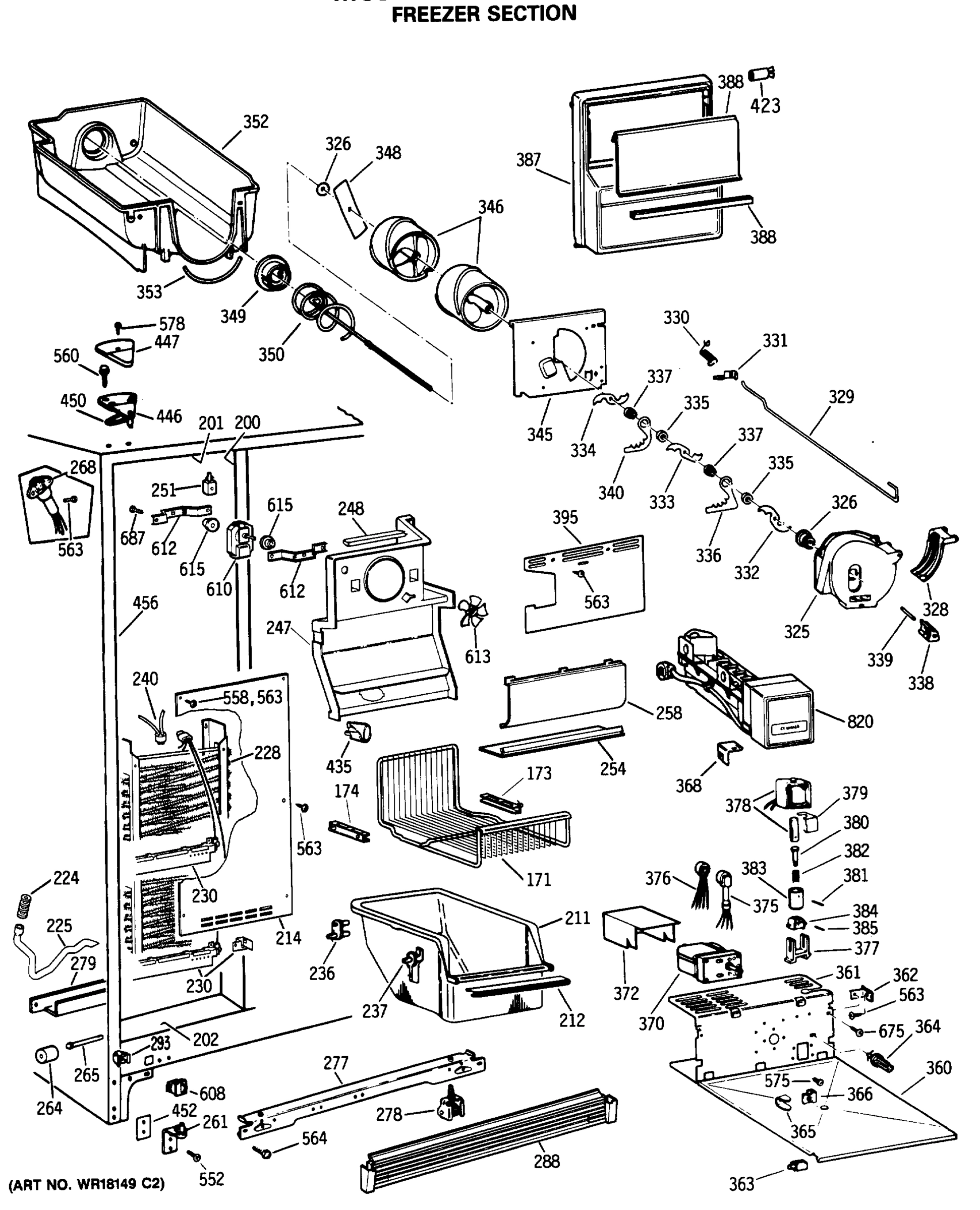 FREEZER SECTION