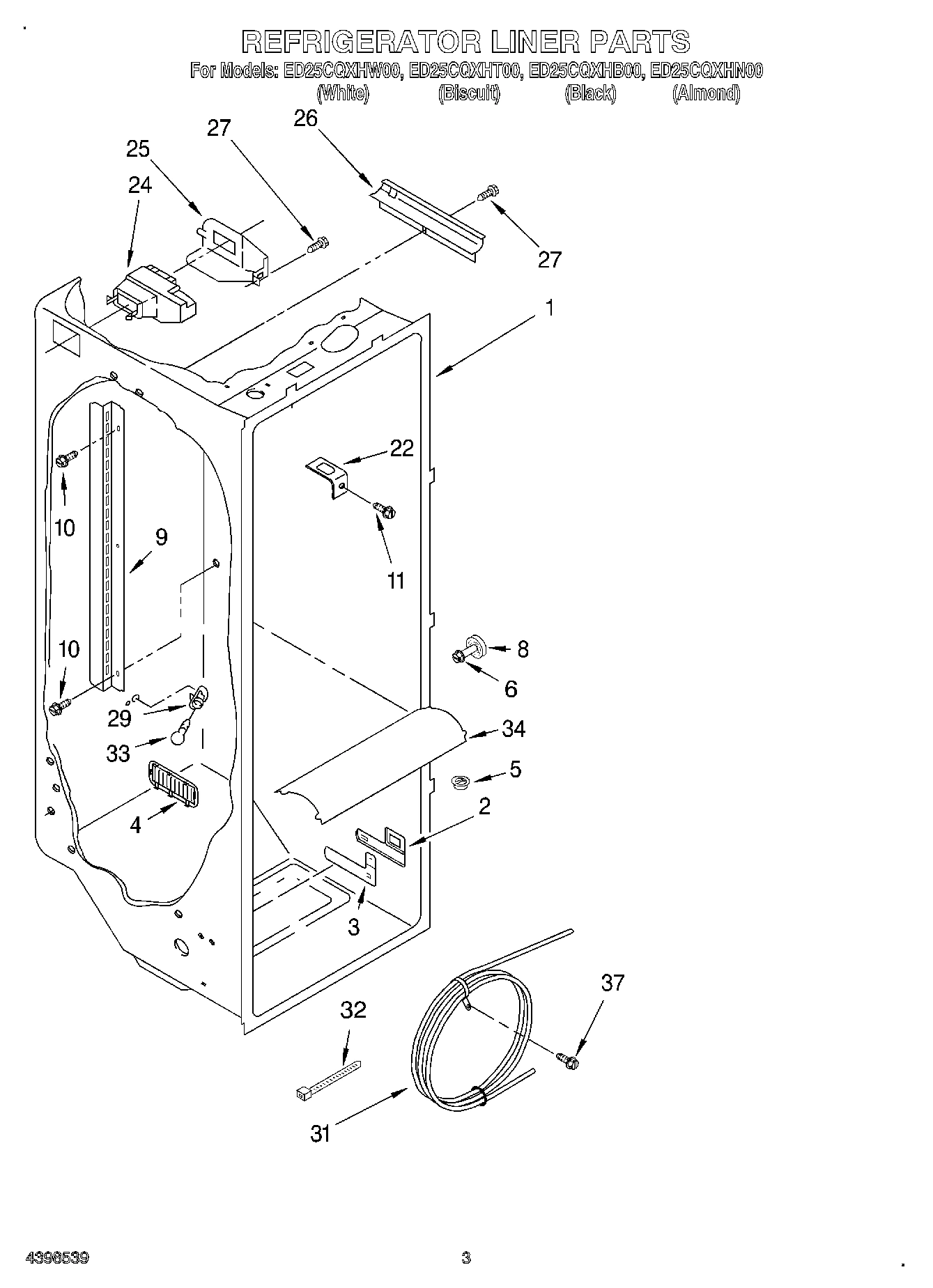 02 - REFRIGERATOR LINER