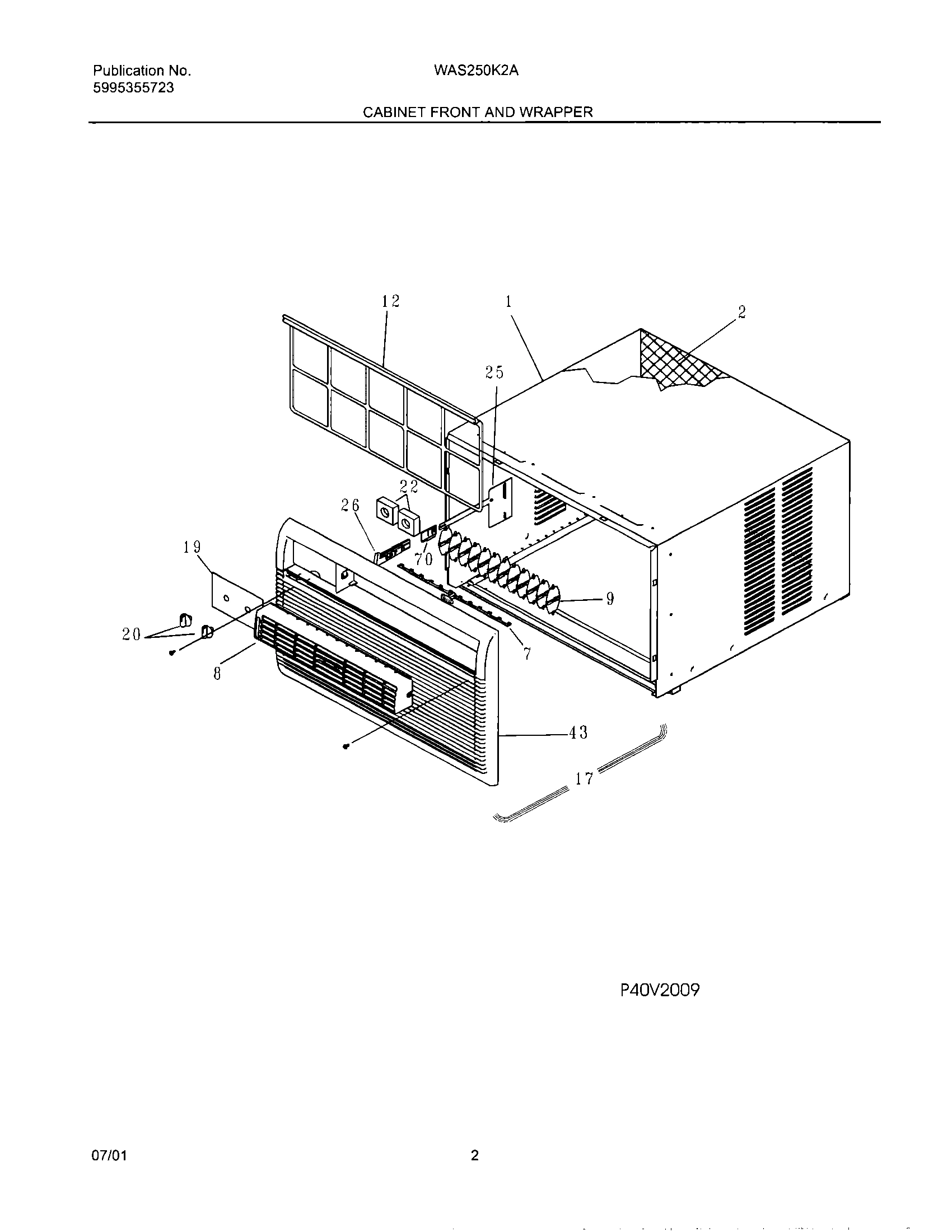 03 - CABINET FRONT & WRAPPER