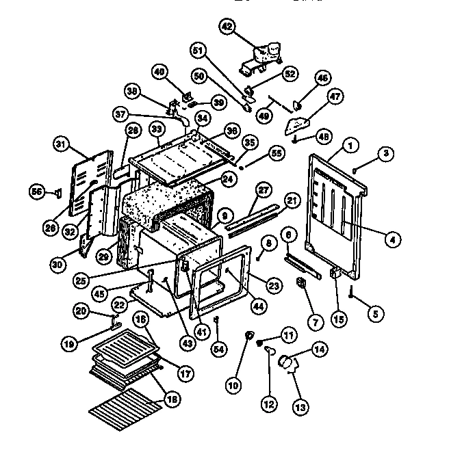 04 - OVEN LINER, SIDE PANELS