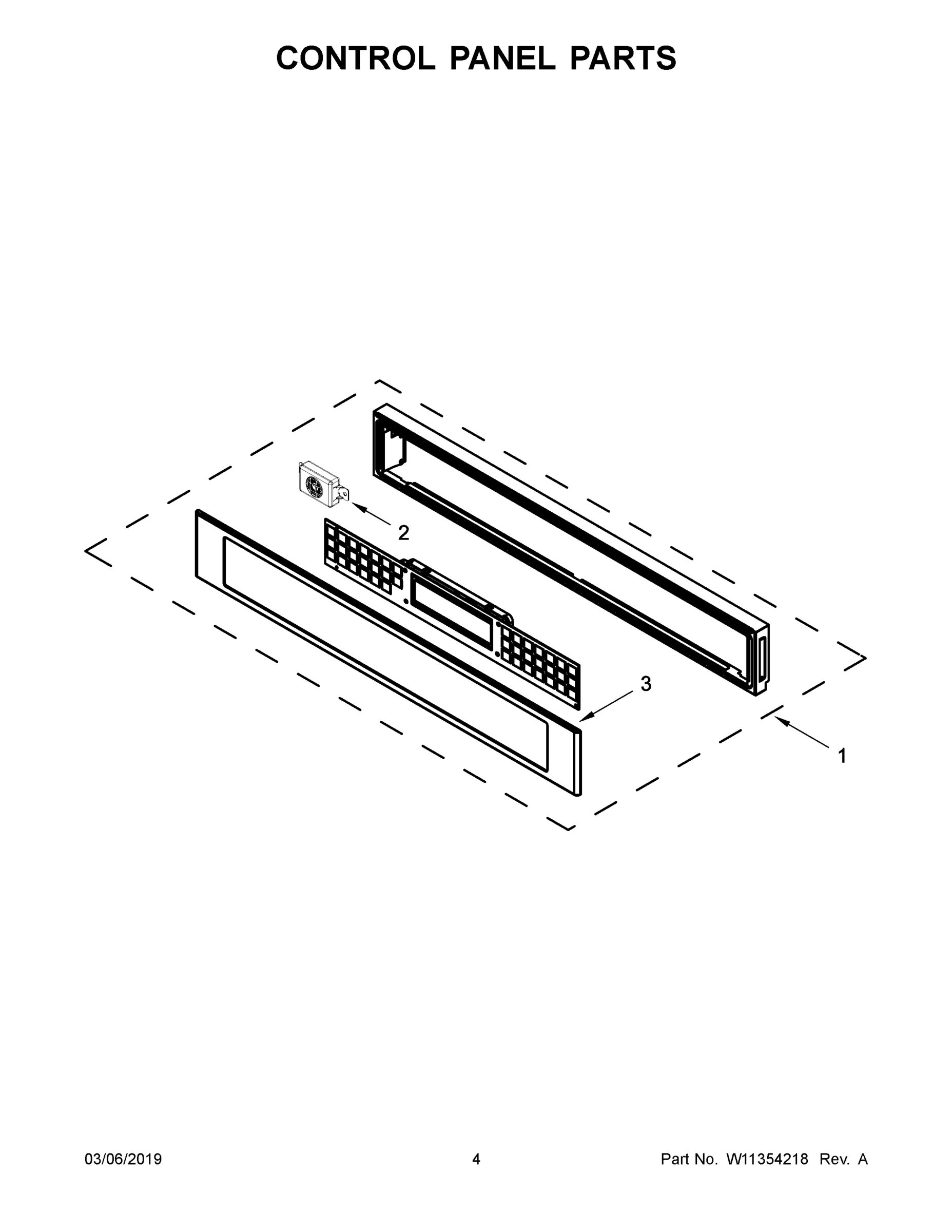 03 - CONTROL PANEL PARTS
