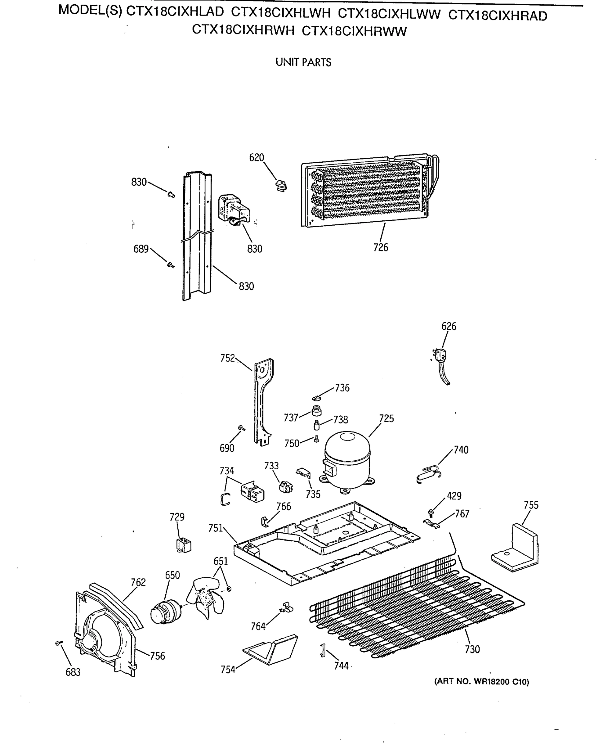 UNIT PARTS