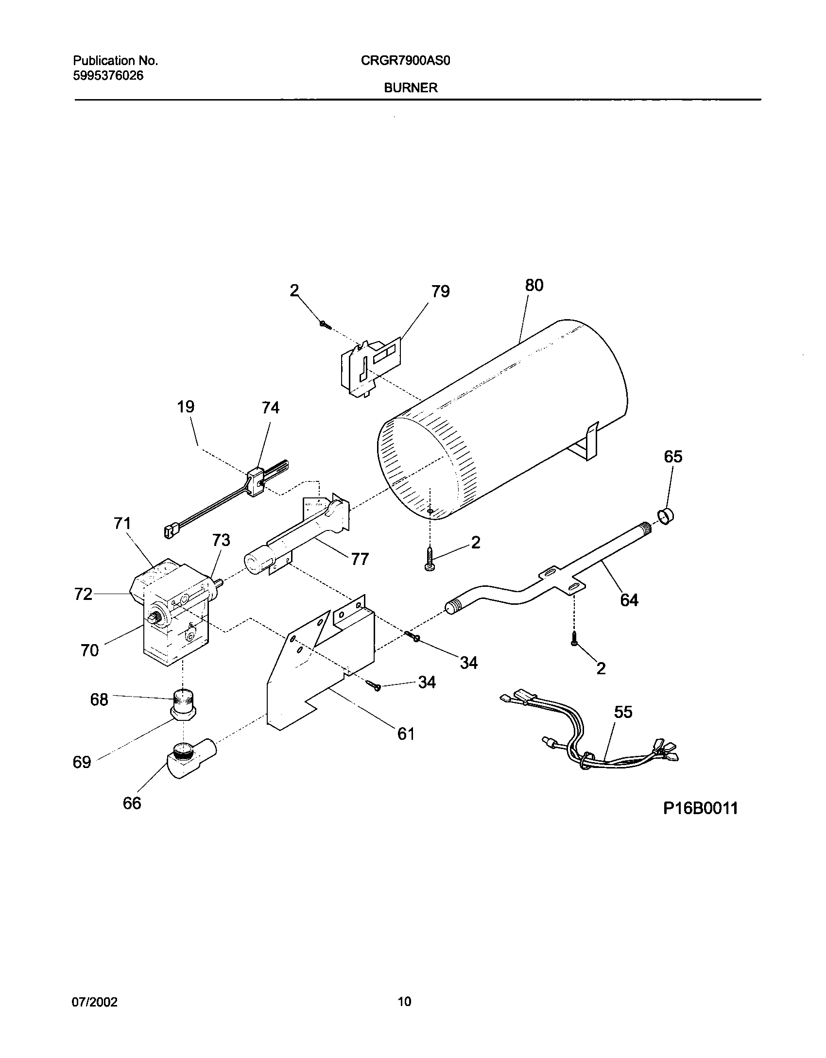 11 - BURNER,VALVE