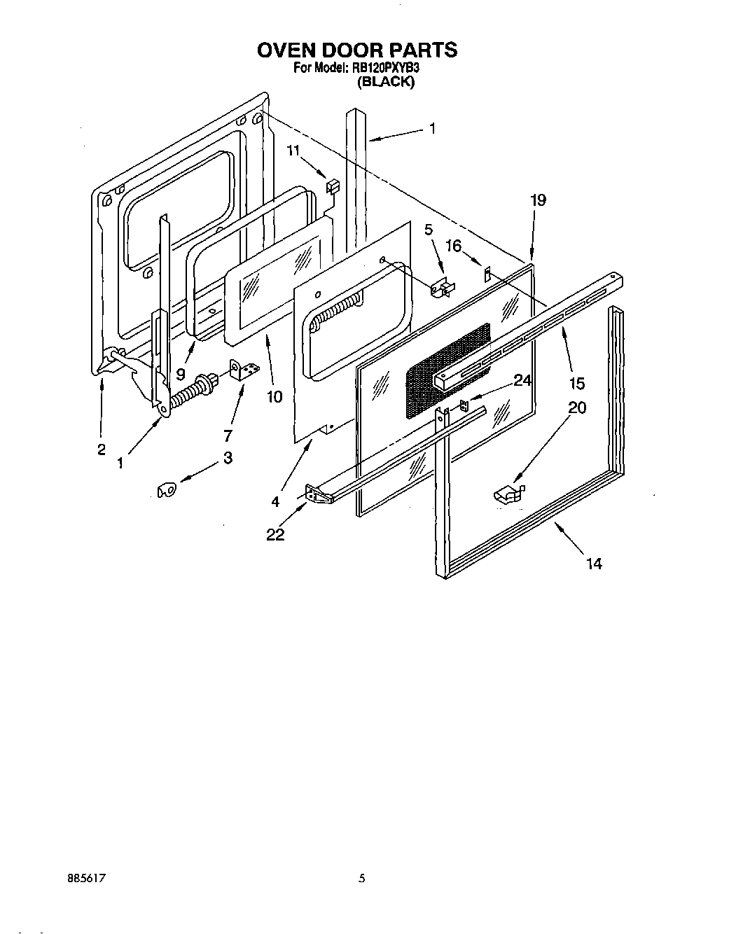 03 - OVEN DOOR