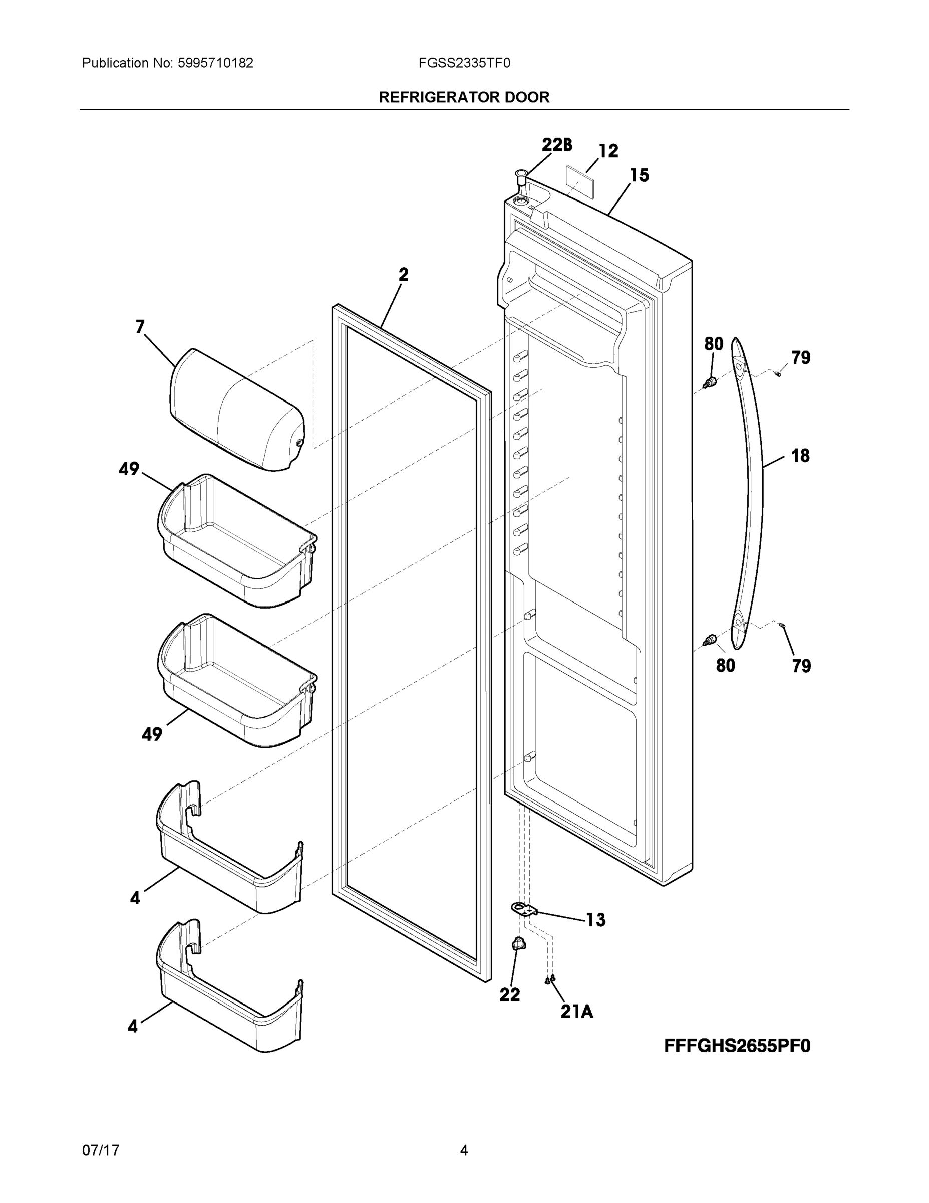 03 - REFRIGERATOR DOOR