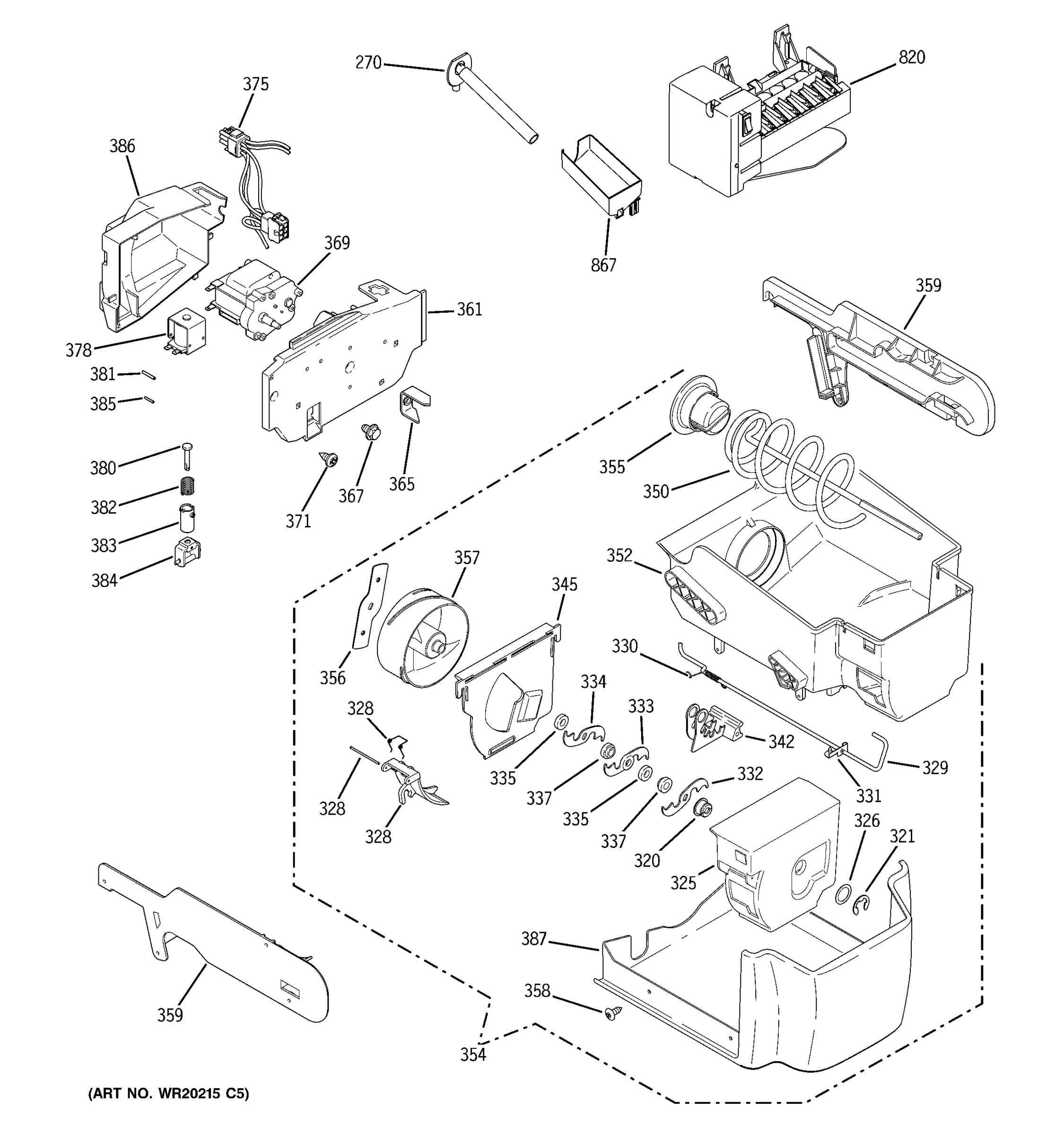 ICE MAKER & DISPENSER