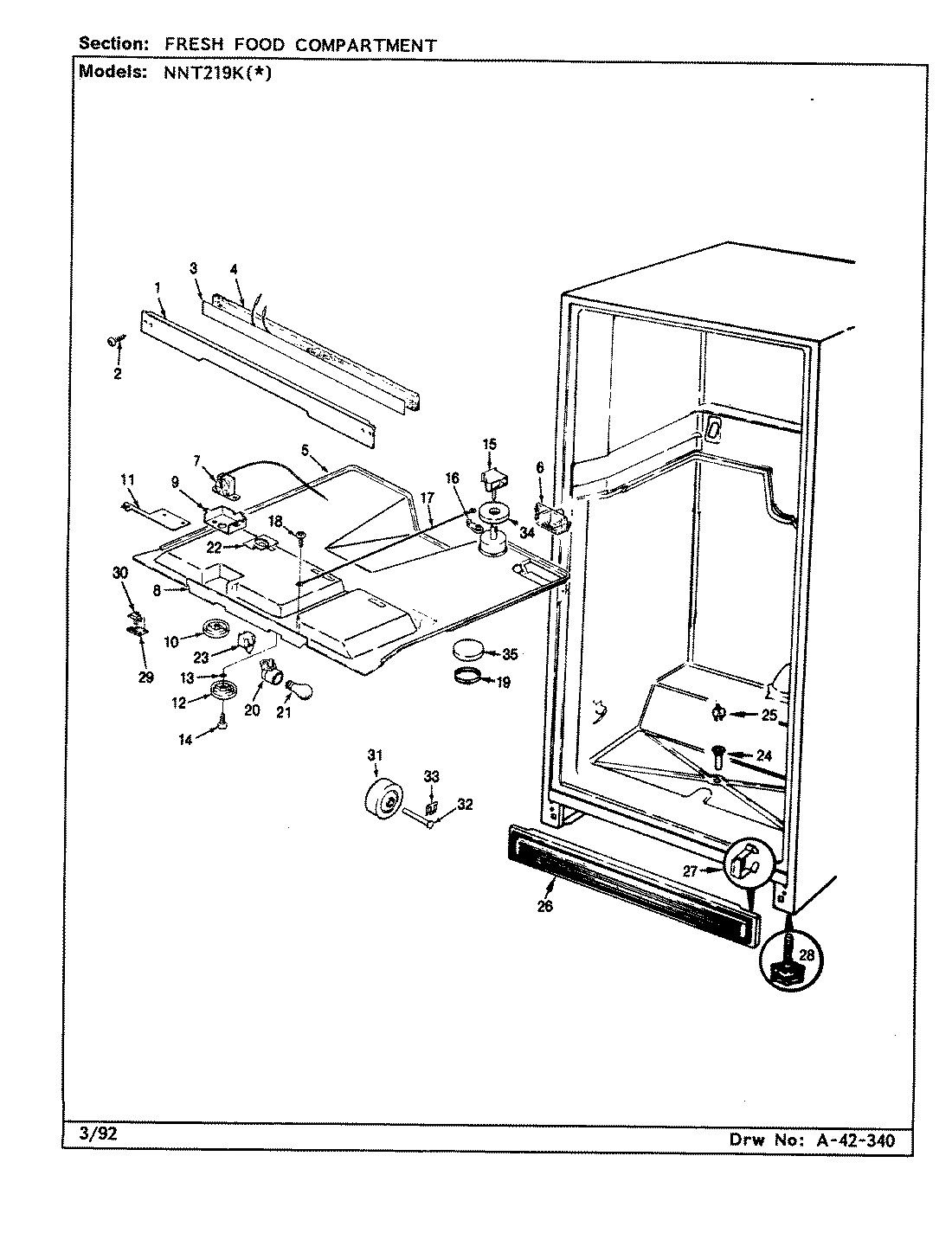 03 - FRESH FOOD COMPARTMENT
