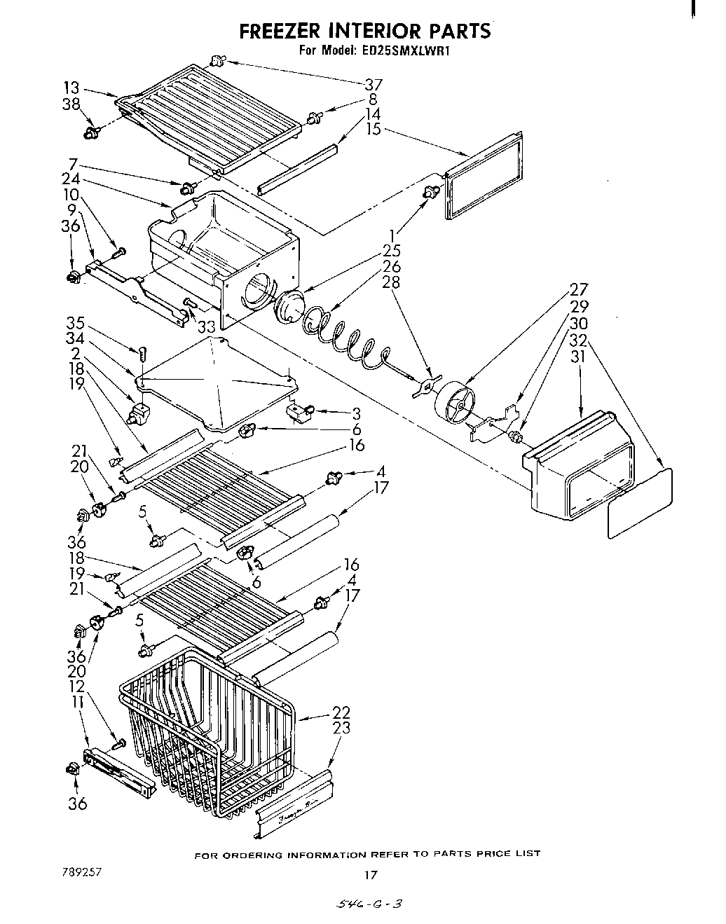 10 - FREEZER INTERIOR