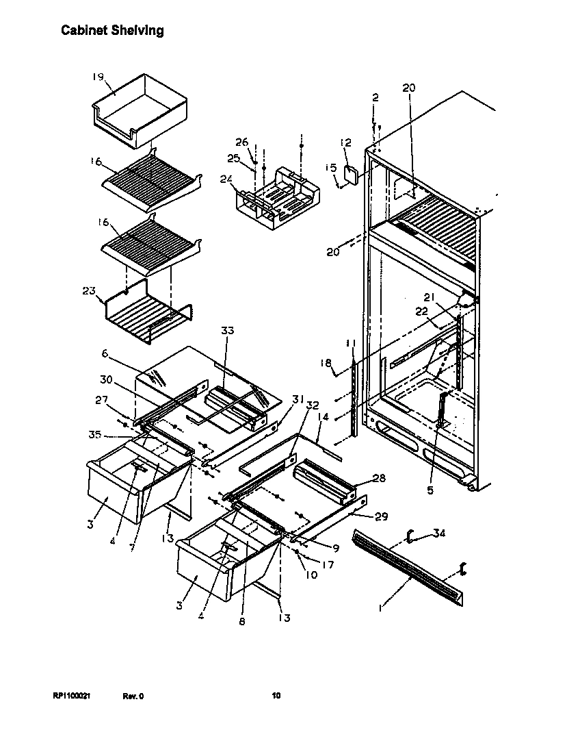 03 - CABINET SHELVING