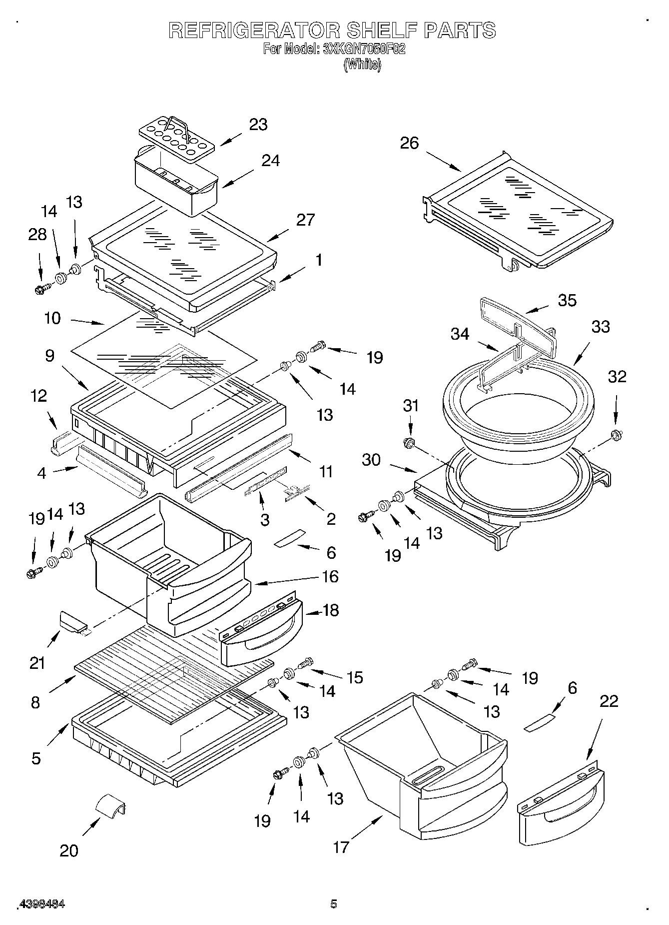 04 - REFRIGERATOR SHELF