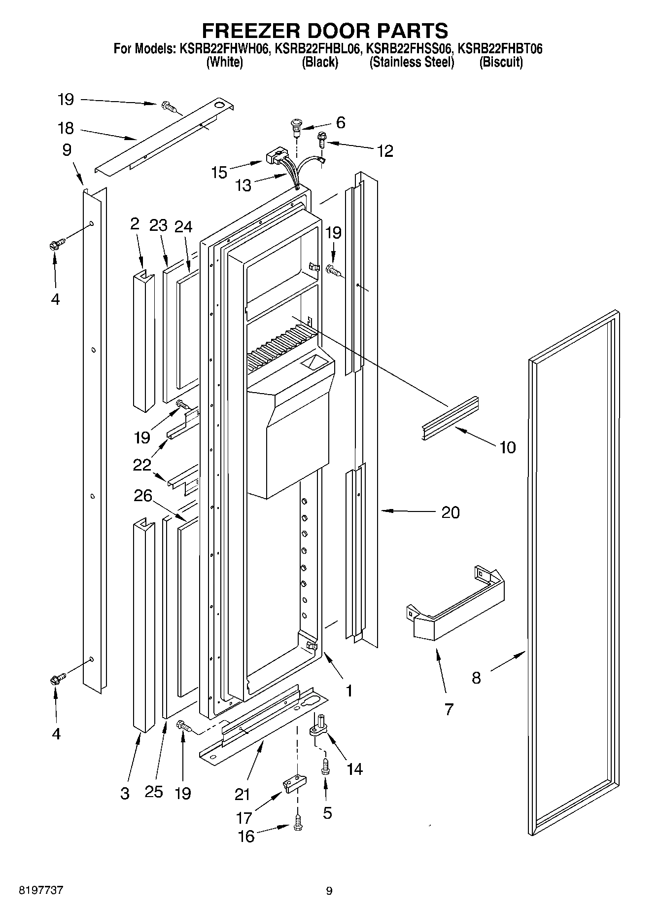 06 - FREEZER DOOR