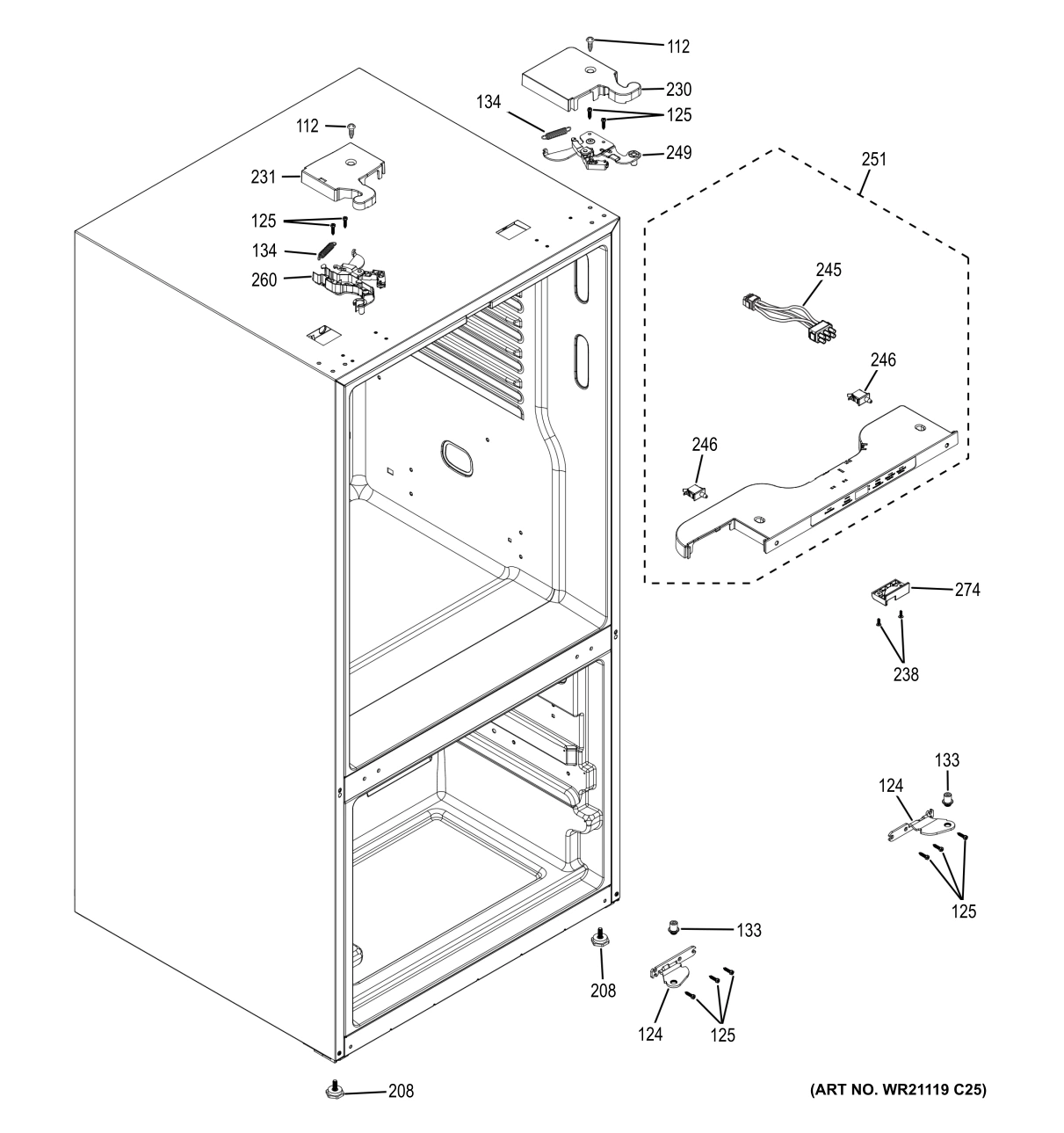 CASE PARTS
