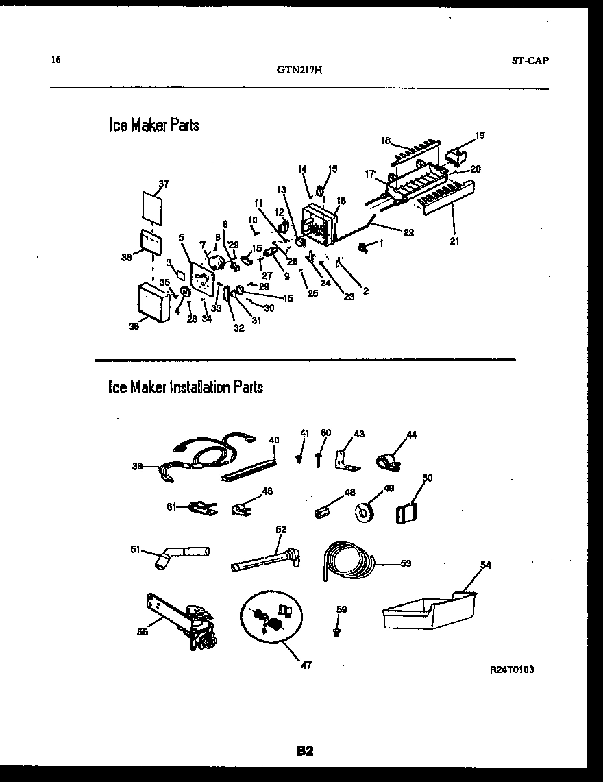 09 - ICE MAKER AND INSTALLATION PARTS