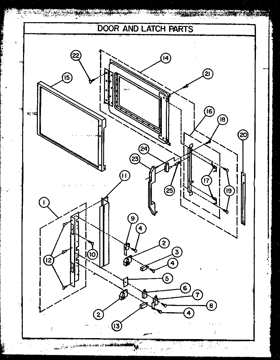 03 - DOOR AND LATCH PARTS