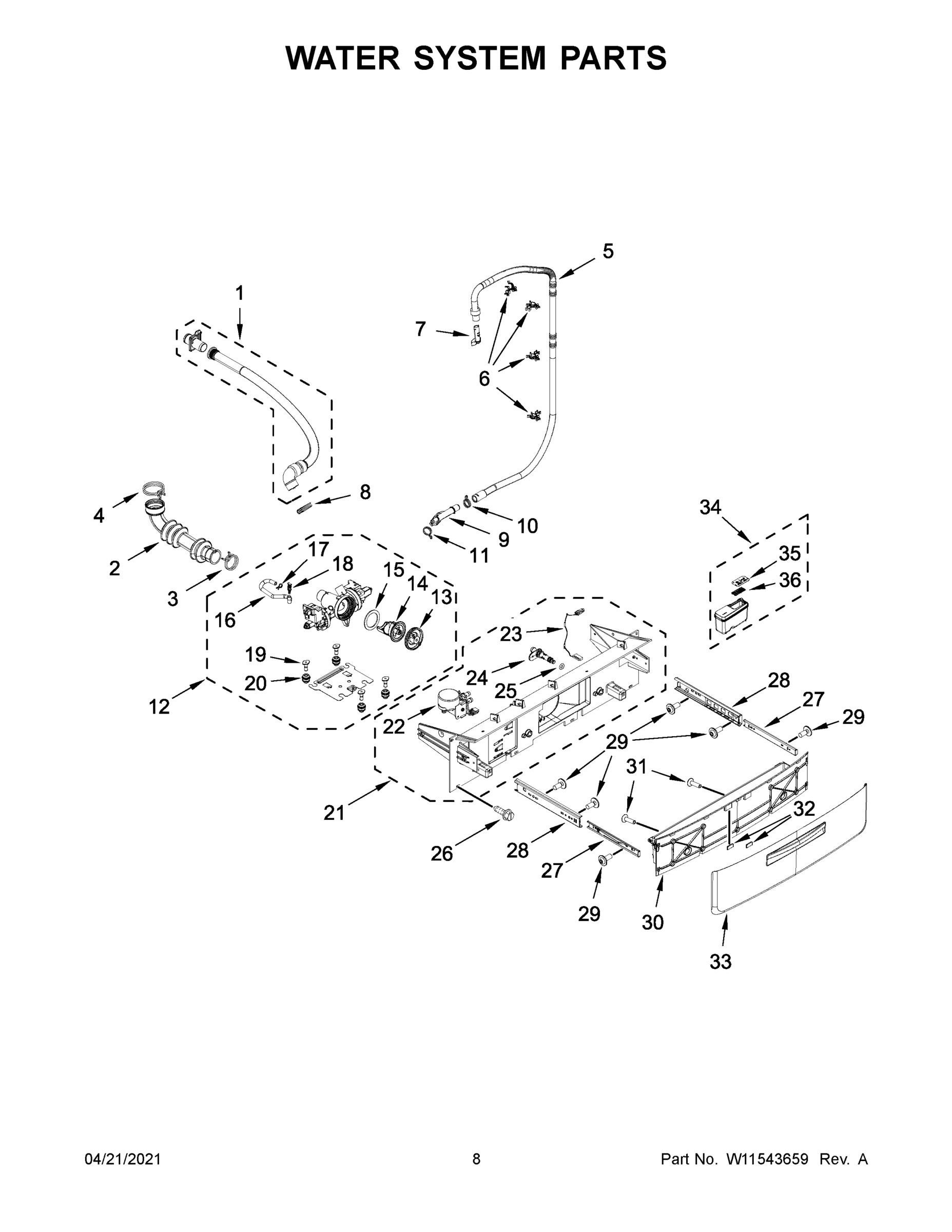 05 - WATER SYSTEM PARTS