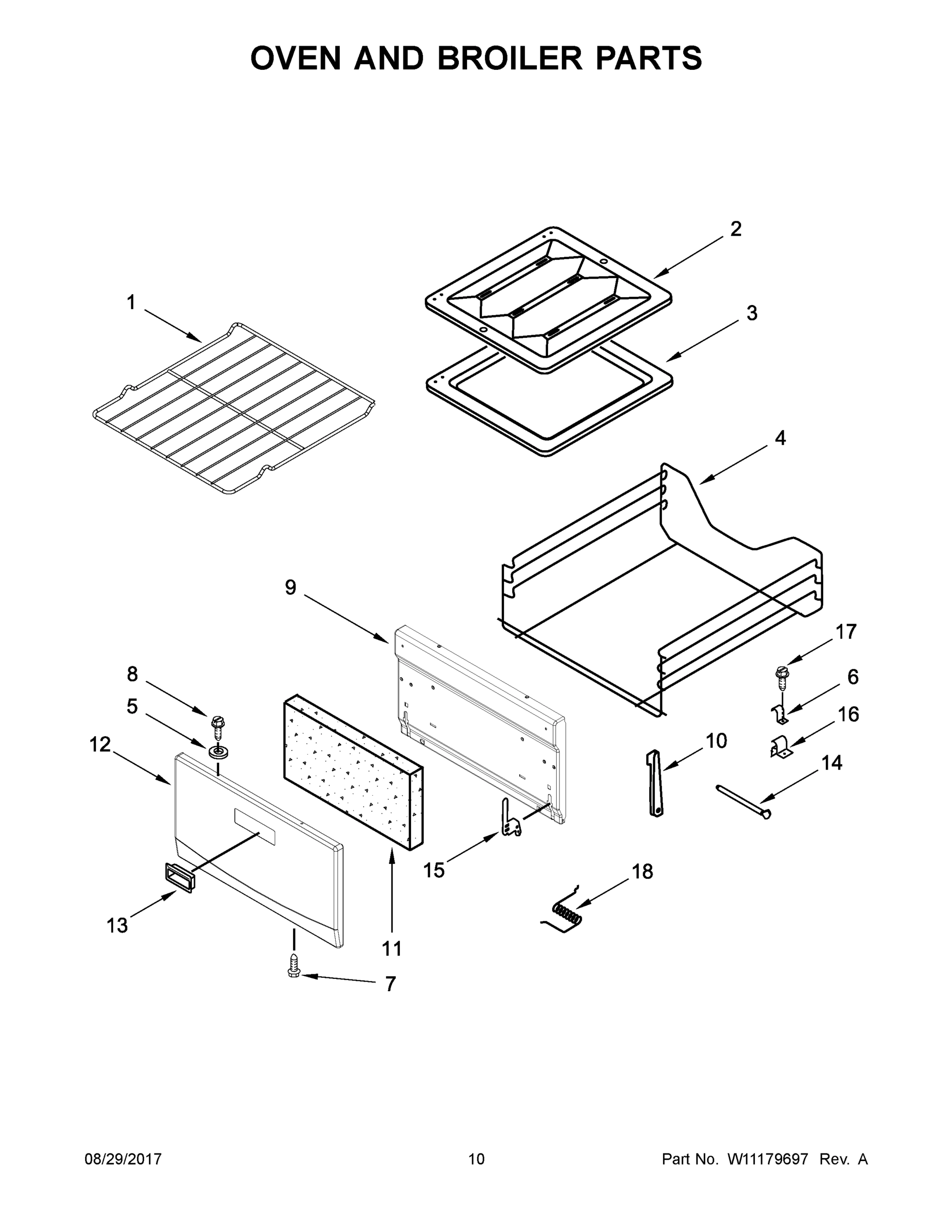 06 - OVEN AND BROILER PARTS