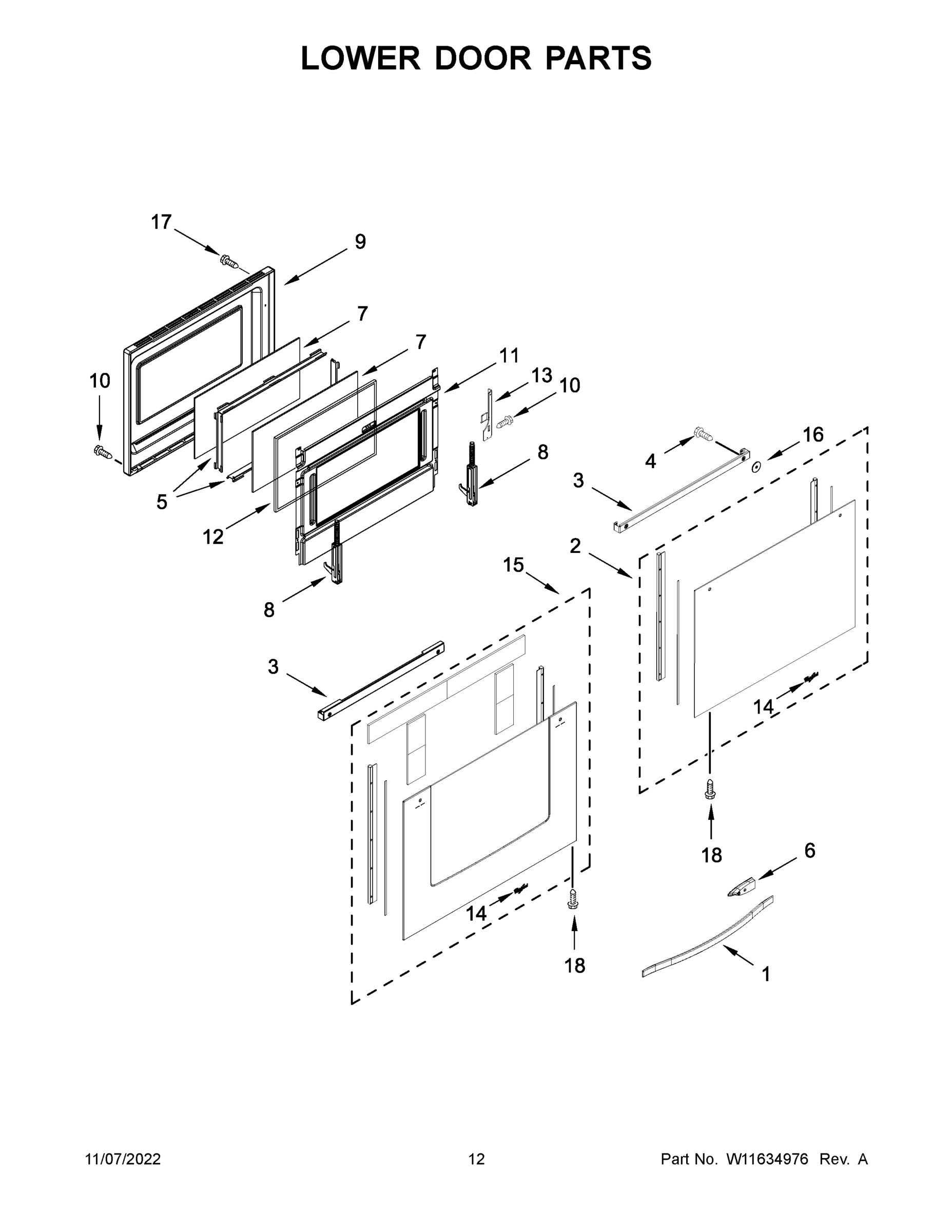 07 - LOWER DOOR PARTS