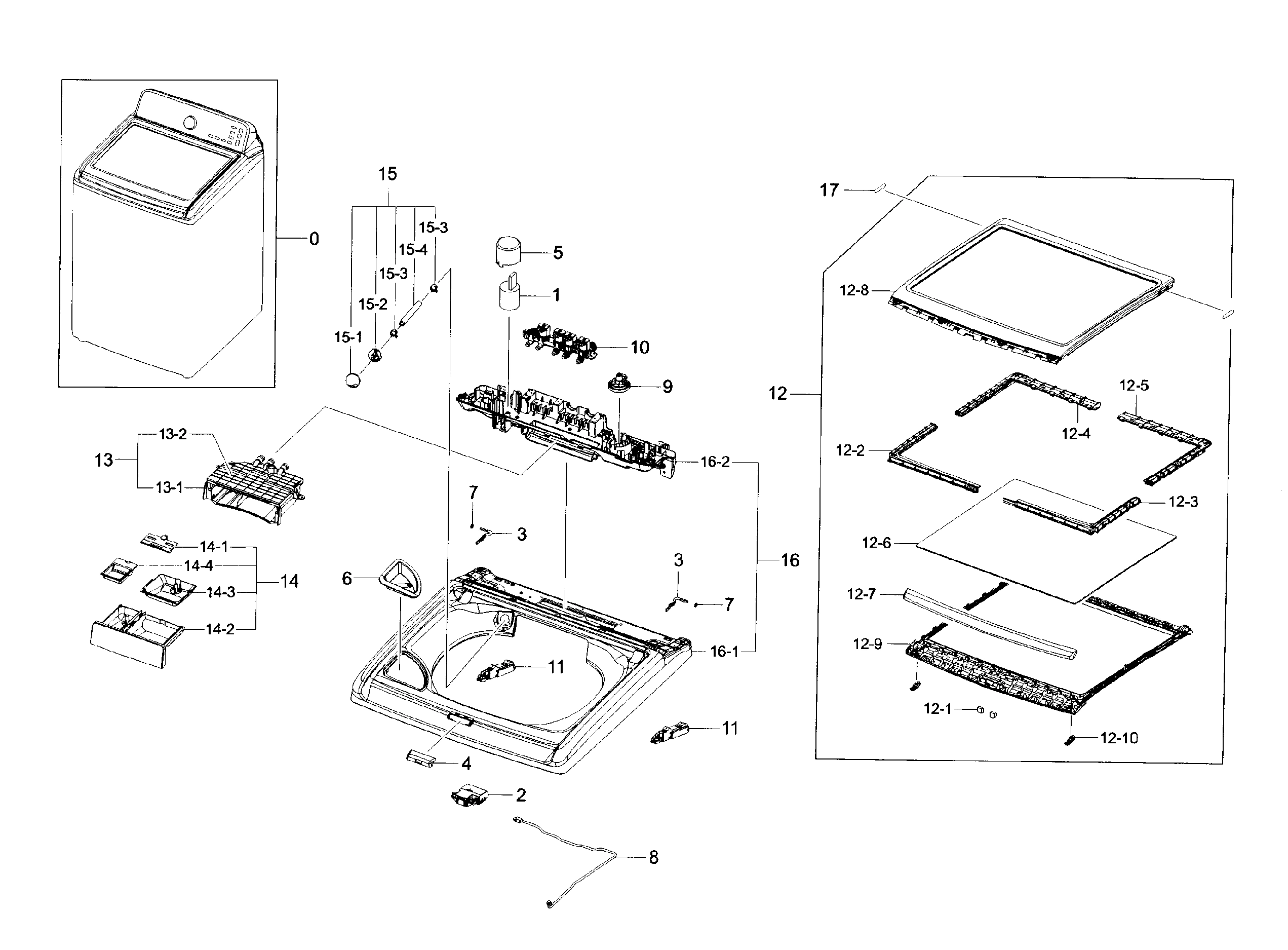 TUB PARTS